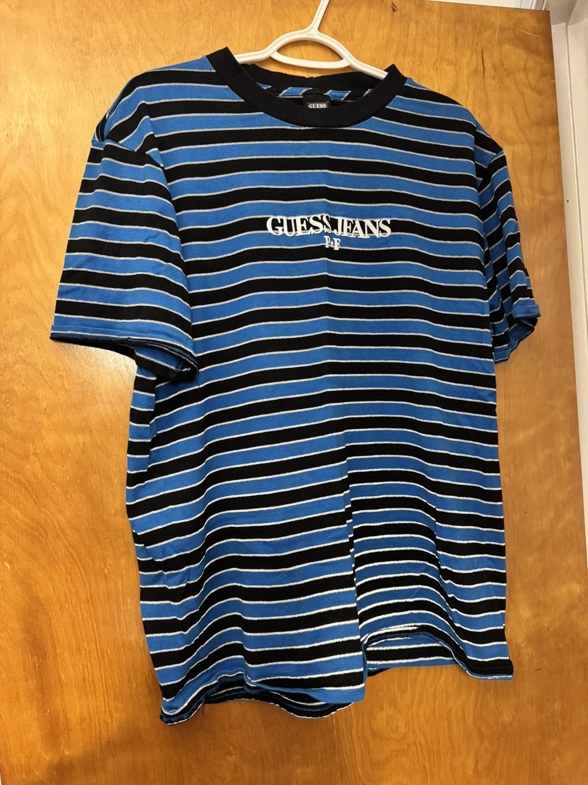 Guess “Places and Faces” 3M Striped shirt