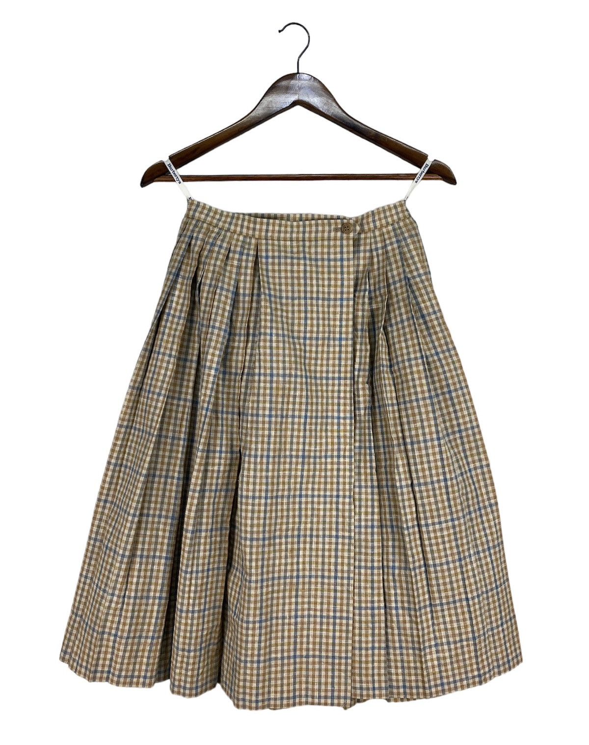 Burberry Vintage Burberrys Tartan Skirts Size 26" / US 2 / IT 38 - 1 Thumbnail