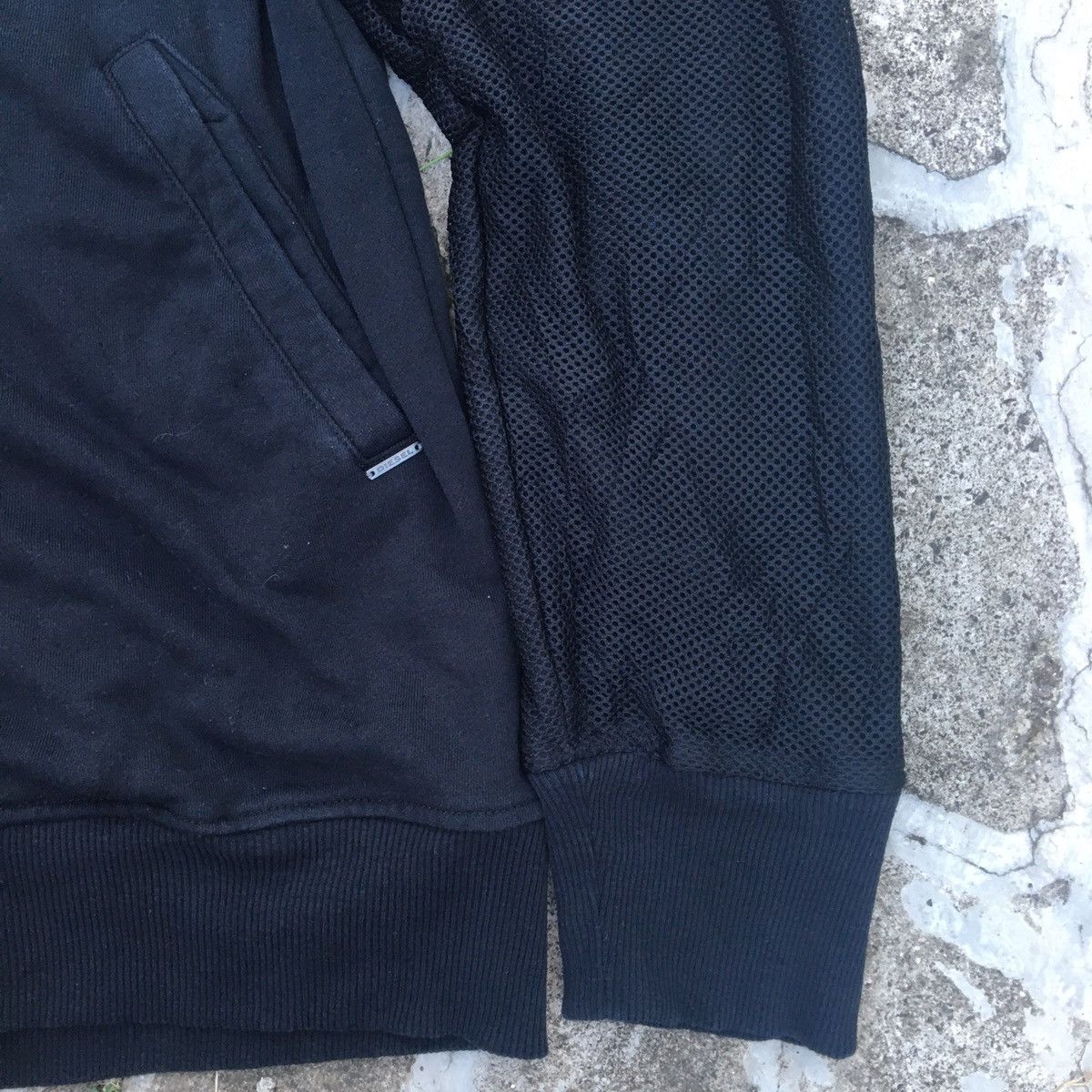 Diesel × Le Grande Bleu (L.G.B.) 3XL Diesel zip up mesh hoodie Size US XXL / EU 58 / 5 - 3 Thumbnail