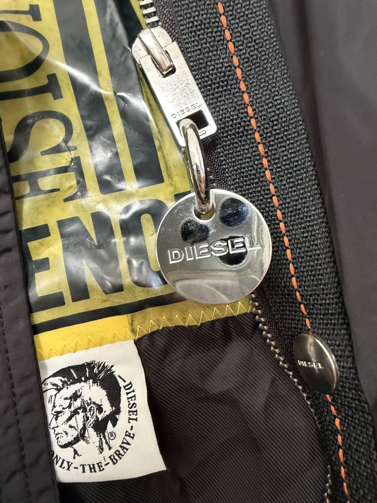 Diesel Diesel J-Shark Bomber Jacket Black Techwear Y2K Size US S / EU 44-46 / 1 - 7 Thumbnail
