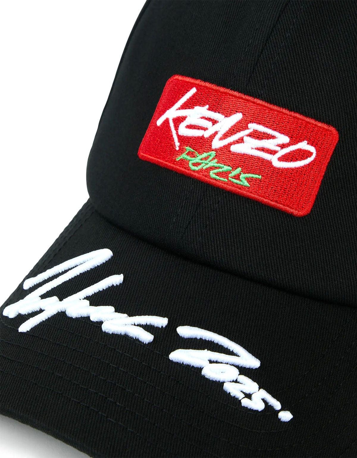 Kenzo Kenzo x Futura 2000 Black Embroidered Cap Size ONE SIZE - 3 Thumbnail
