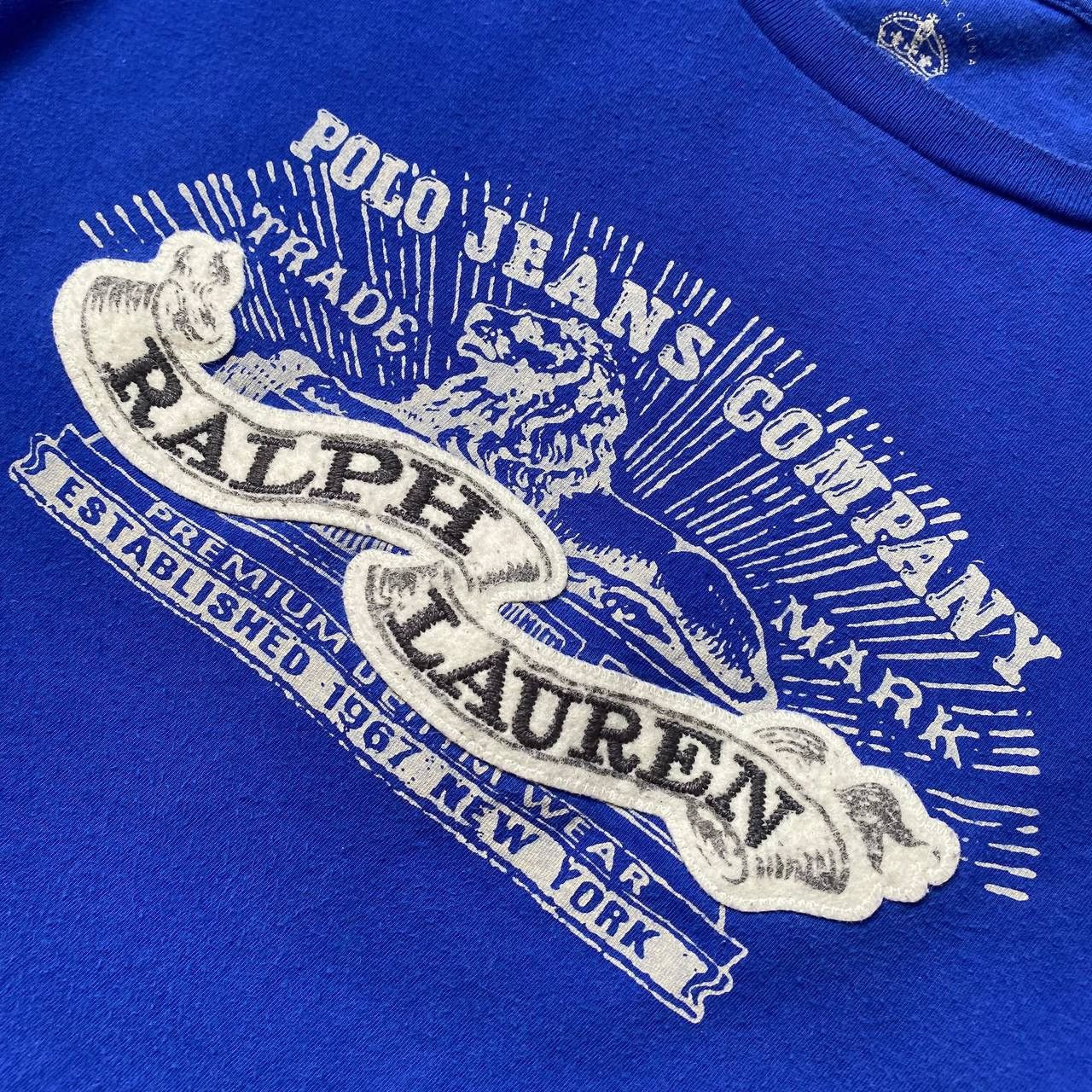 Polo Ralph Lauren Vintage big logo polo Ralph Lauren tee shirts Size US XL / EU 56 / 4 - 3 Thumbnail