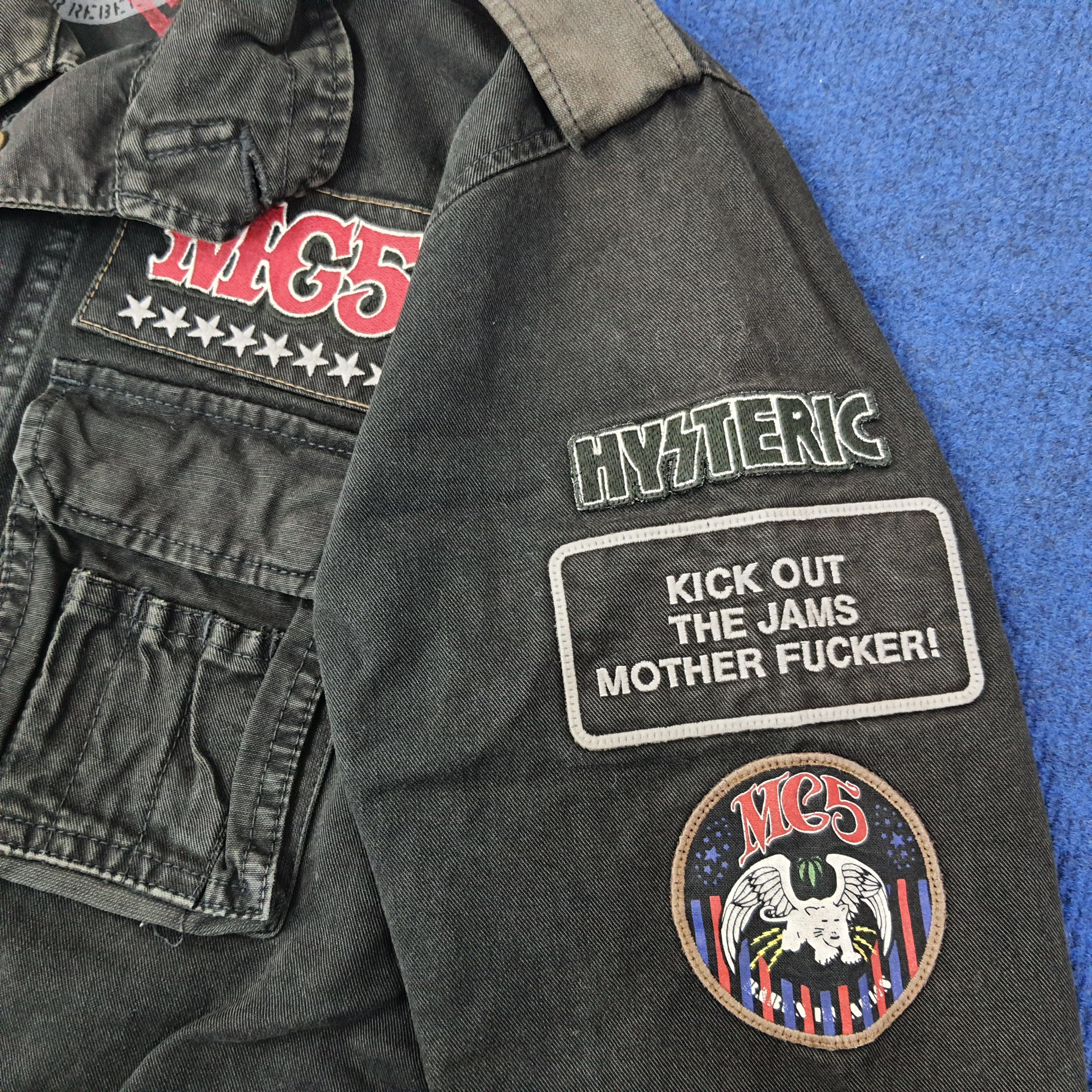 Hysteric Glamour Vintage Hysteric Glamour Patches Custom Logo Jacket C224N27 Size US S / EU 44-46 / 1 - 4 Thumbnail
