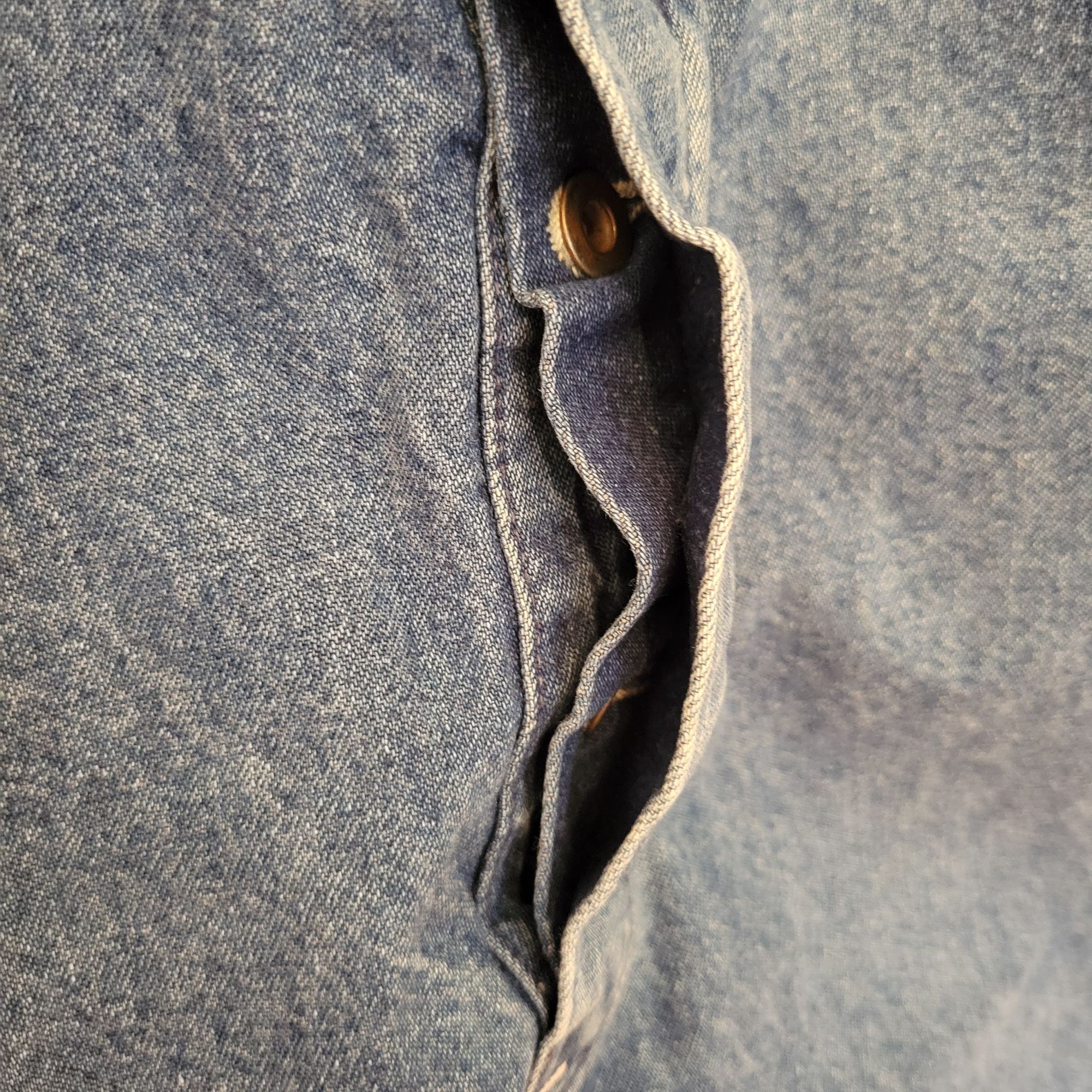 Carhartt Carhartt Blue Jean Denim Overalls Barn Farmer Costume Chores Size US 39 - 8 Thumbnail