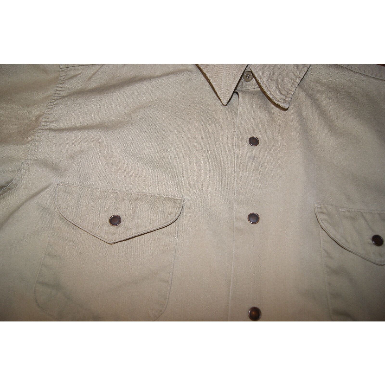 Oshkosh VTG Oshkosh Mens XL Long Sleeve Snap Button Work Shirt Size US XL / EU 56 / 4 - 11 Thumbnail