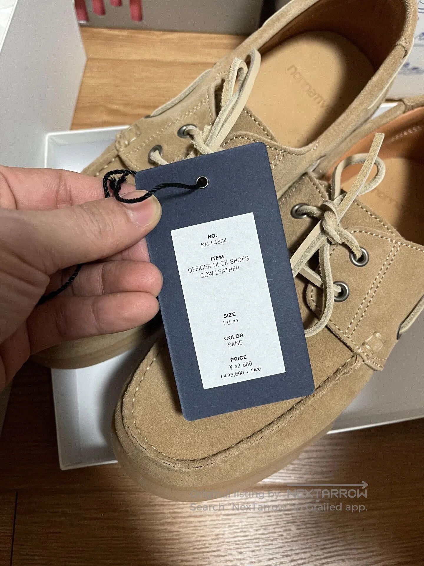 Nonnative nonnative OFFICER DECK Leather Shoes. Size US 8 / EU 41 - 7 Thumbnail