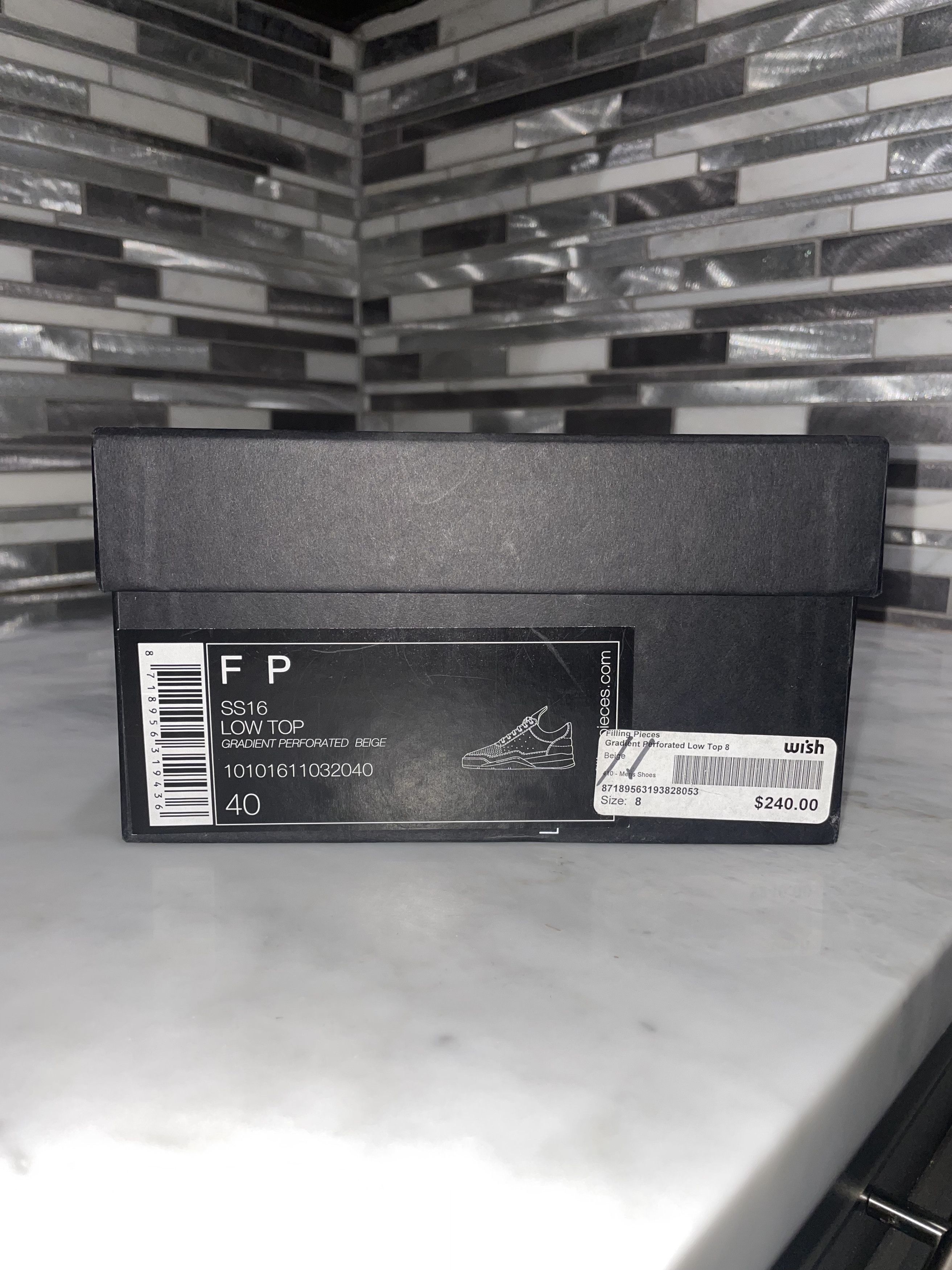 Filling Pieces Filling Pieces Gradient Perforated Low Top SS16 Size US 7 / EU 40 - 3 Thumbnail