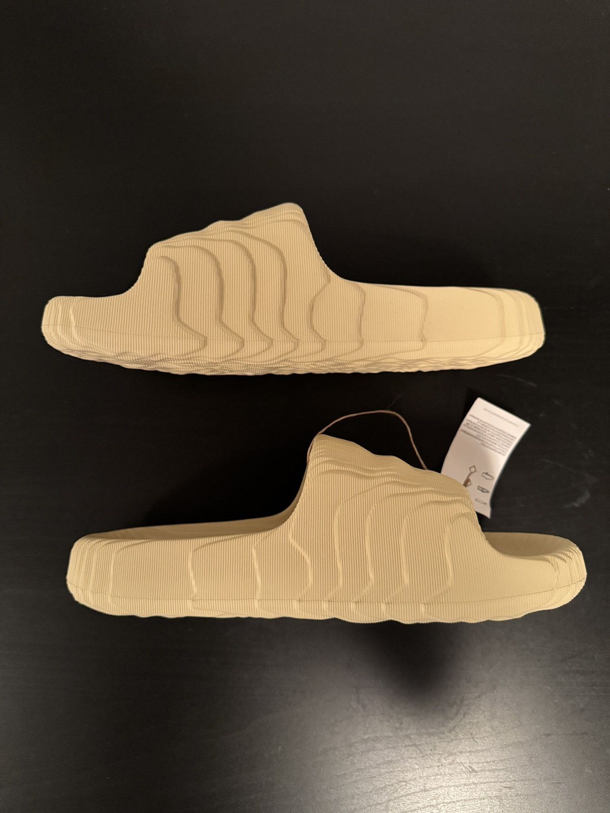 Adidas ADIDAS ADILETTE 22 SLIDES ST DESERT SAND Size US 9 / EU 42 - 2 Thumbnail