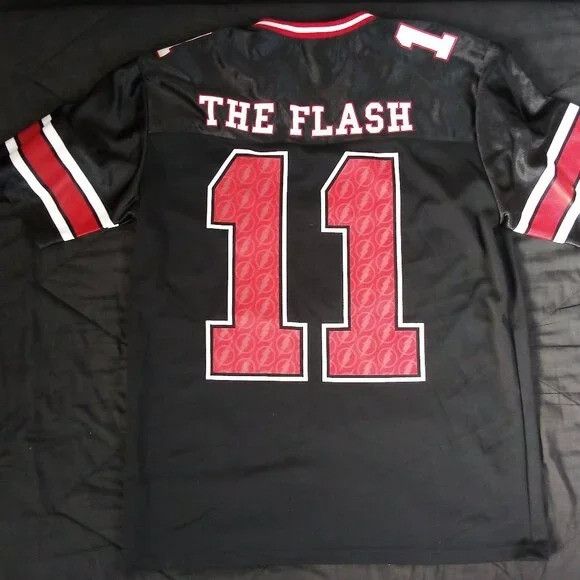 DC Comics DC Comics The Flash Football Jersey Size US L / EU 52-54 / 3 - 4 Thumbnail