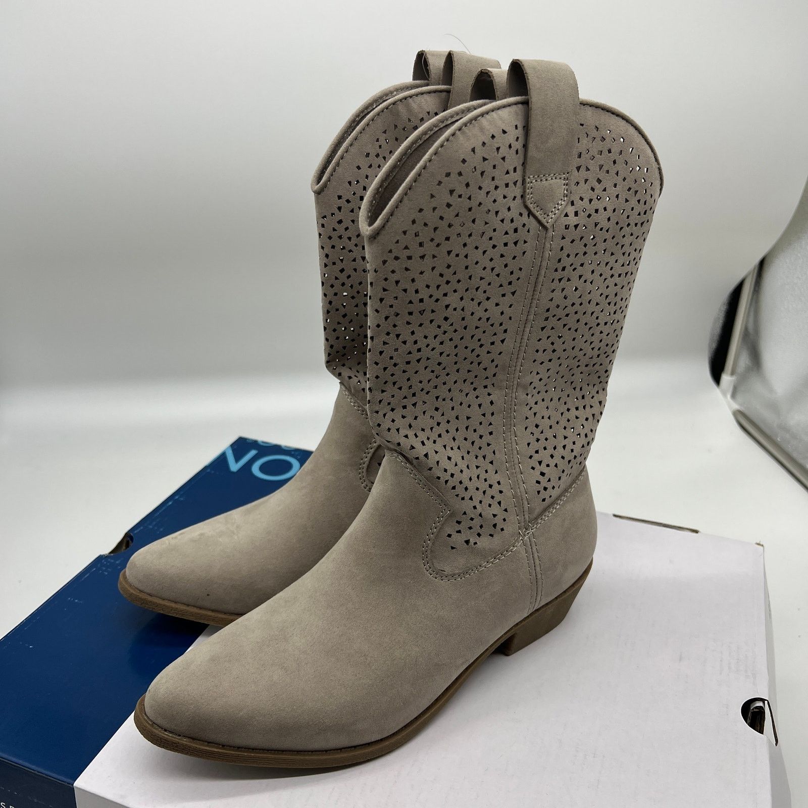 Other Arizona Jean Co Womens Western Heel Bootie Size US 6 / IT 36 - 4 Thumbnail
