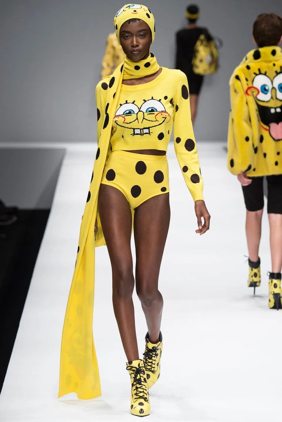 Moschino by Jeremy Scott FW14 SpongeBob wool sweater