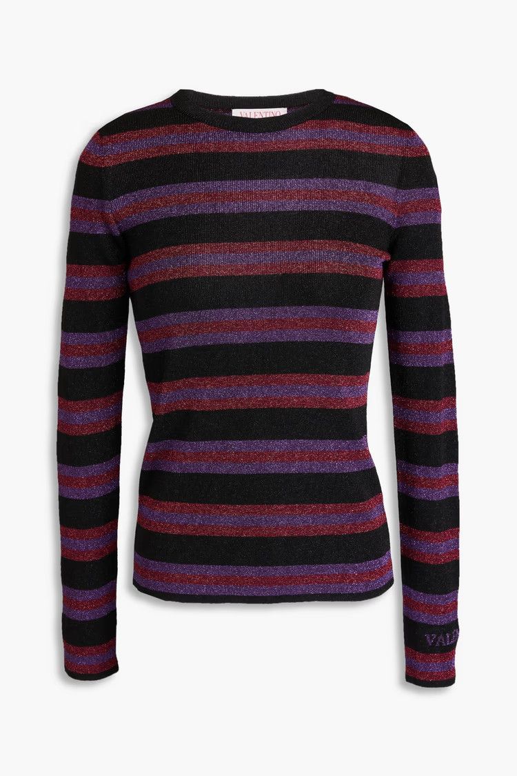 Valentino o1y0326 Crewneck Sweater in Multicolor Size XS / US 0-2 / IT 36-38 - 1 Thumbnail