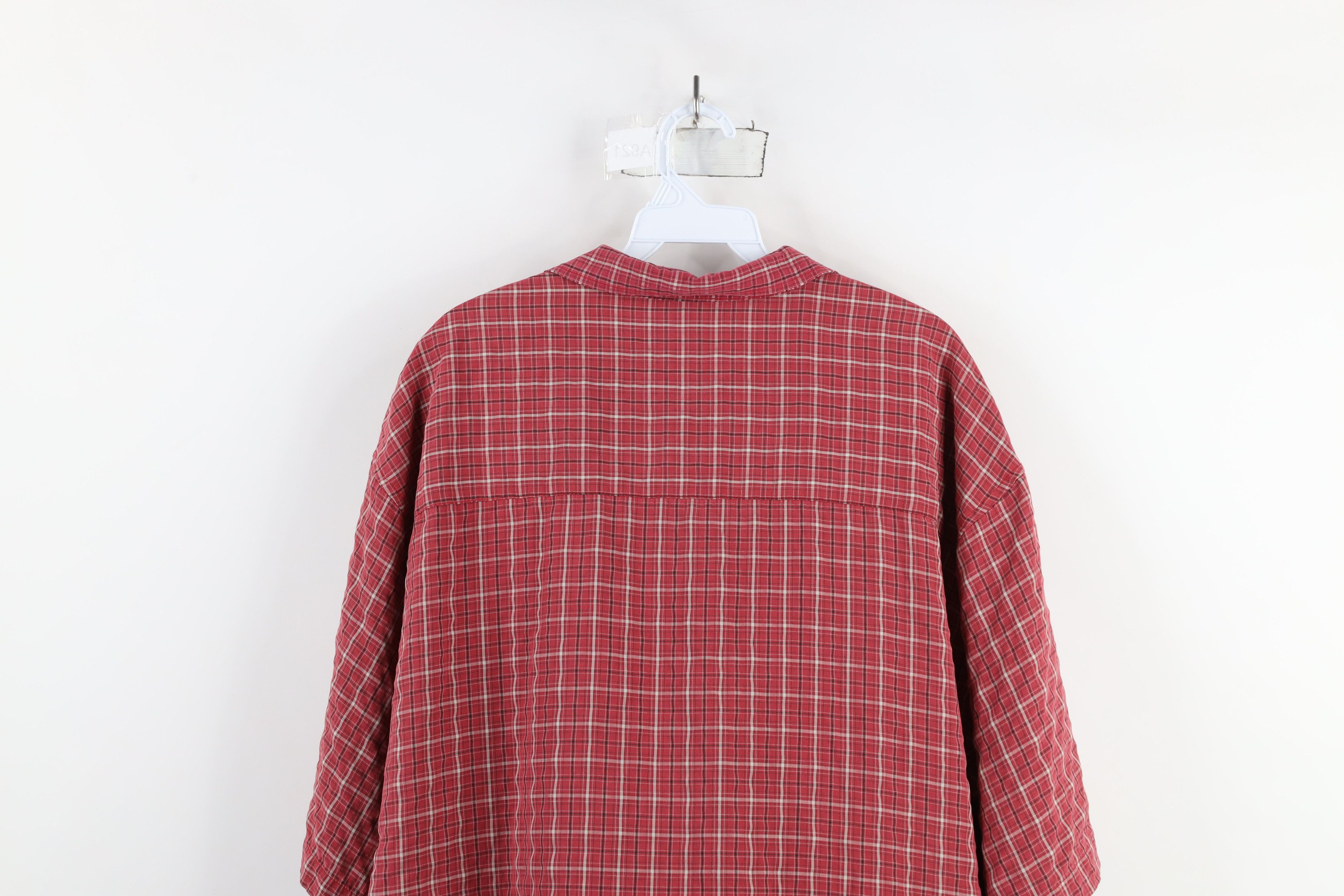 Vintage Vintage 90s Streetwear Fit Gambler Poker Button Shirt Red Size US L / EU 52-54 / 3 - 11 Thumbnail