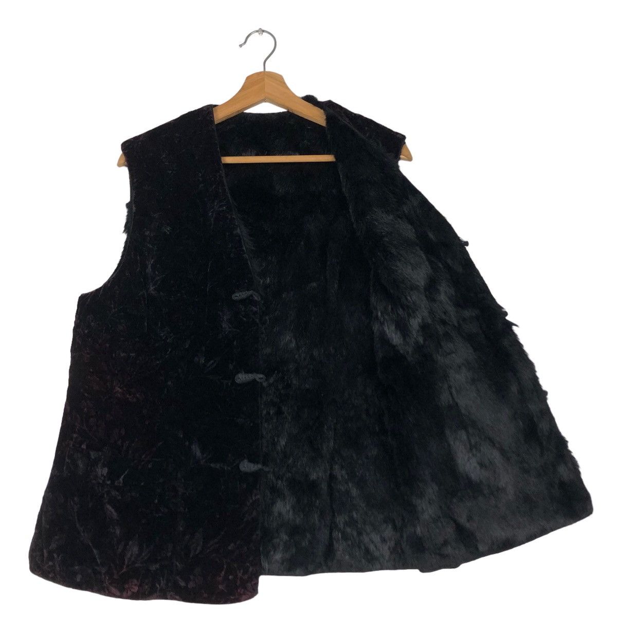 Japanese Brand 🔥Vintage Suede Velvet Vest Flower Full Print Design Size US M / EU 48-50 / 2 - 11 Thumbnail