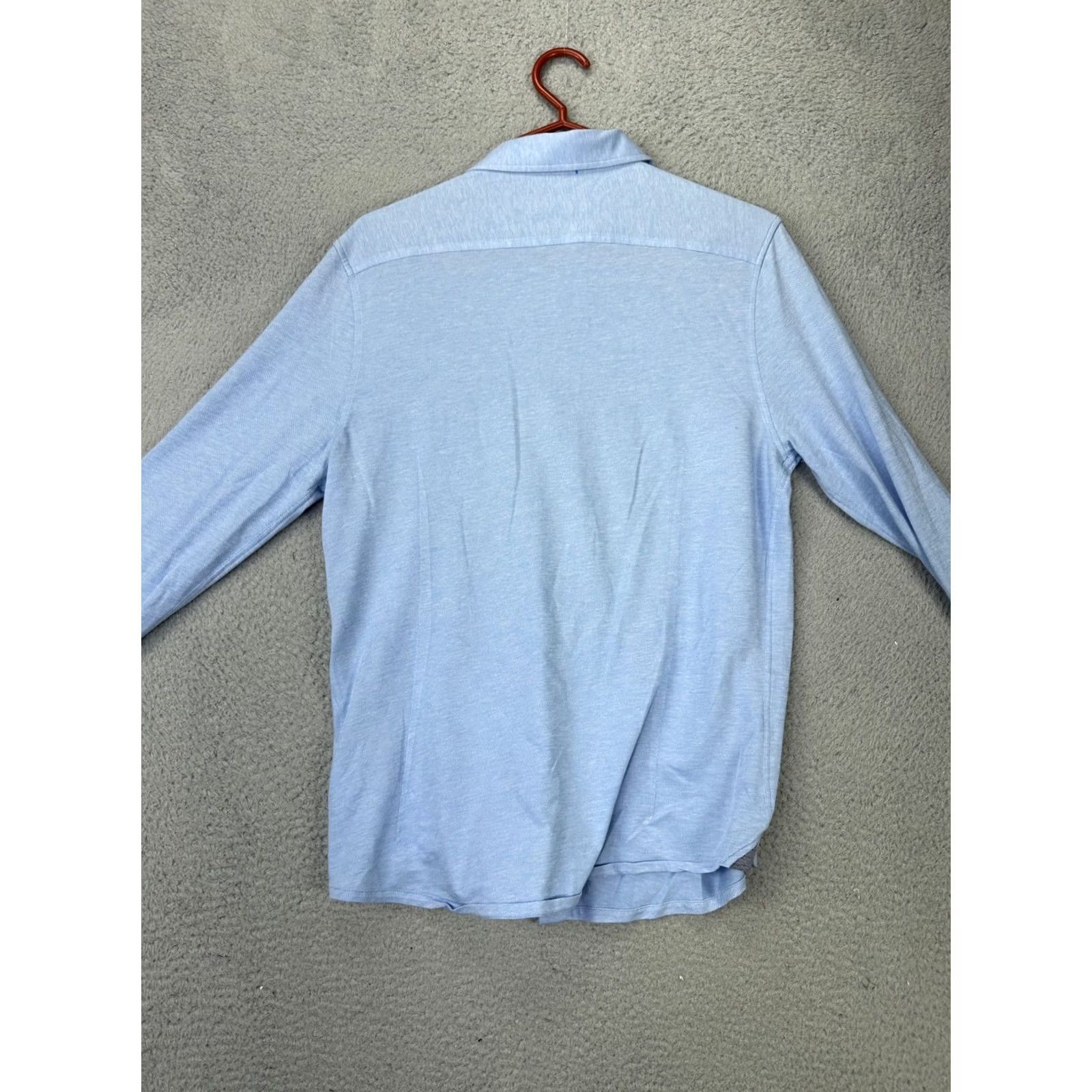 Vineyard Vines Vineyard Vines Shirt Adult Small Light Blue Slim Fit Button Up Long Sleeve Mens Size US S / EU 44-46 / 1 - 3 Thumbnail