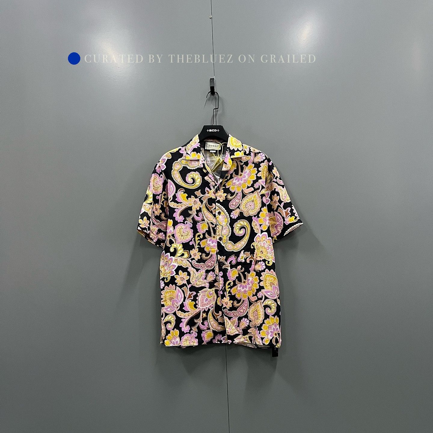 Gucci Multi Paisley Print Linen Button-Up Size US S / EU 44-46 / 1 - 1 Thumbnail