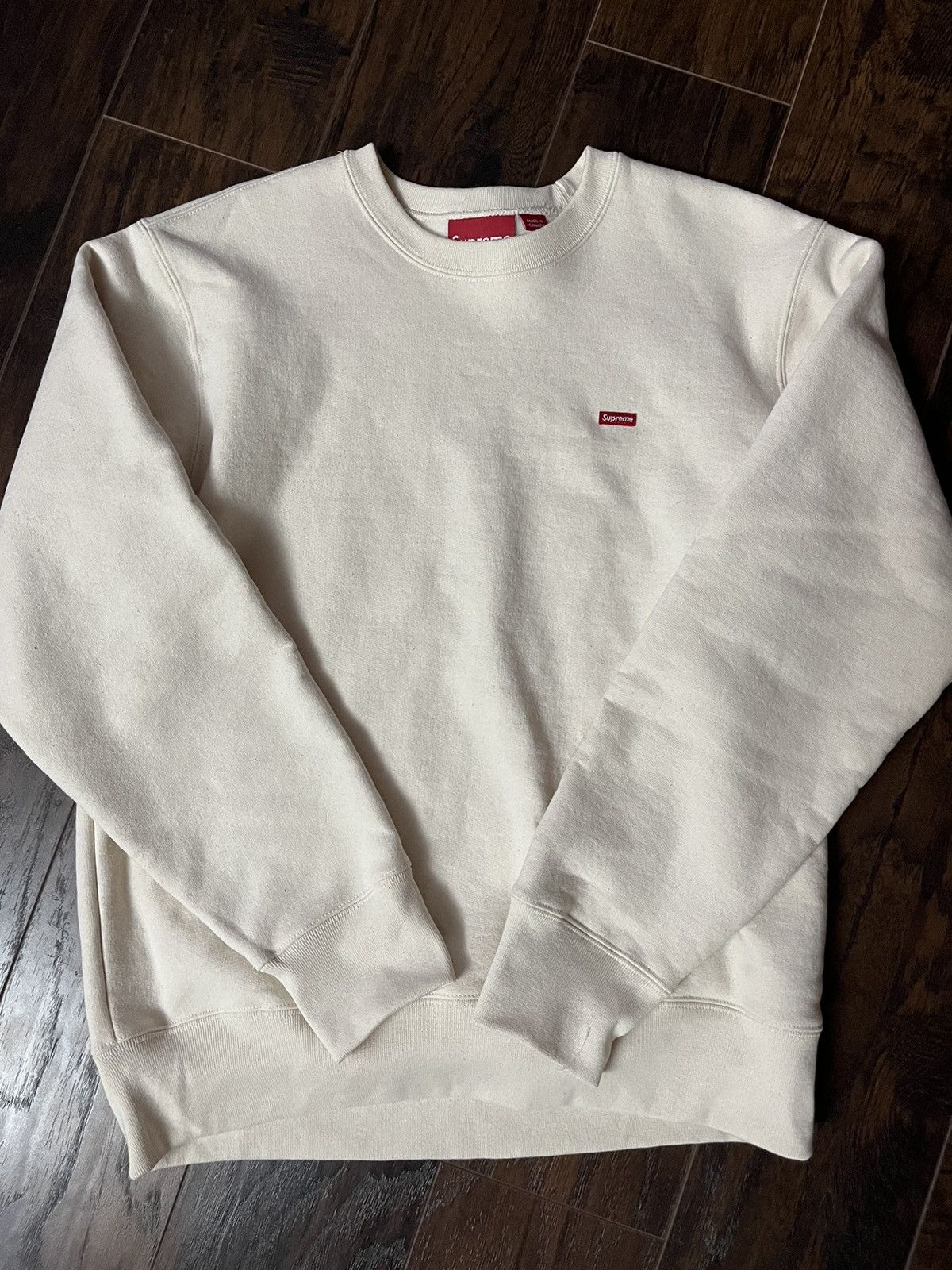Supreme Supreme Small Boxo Logo Crewneck | Grailed