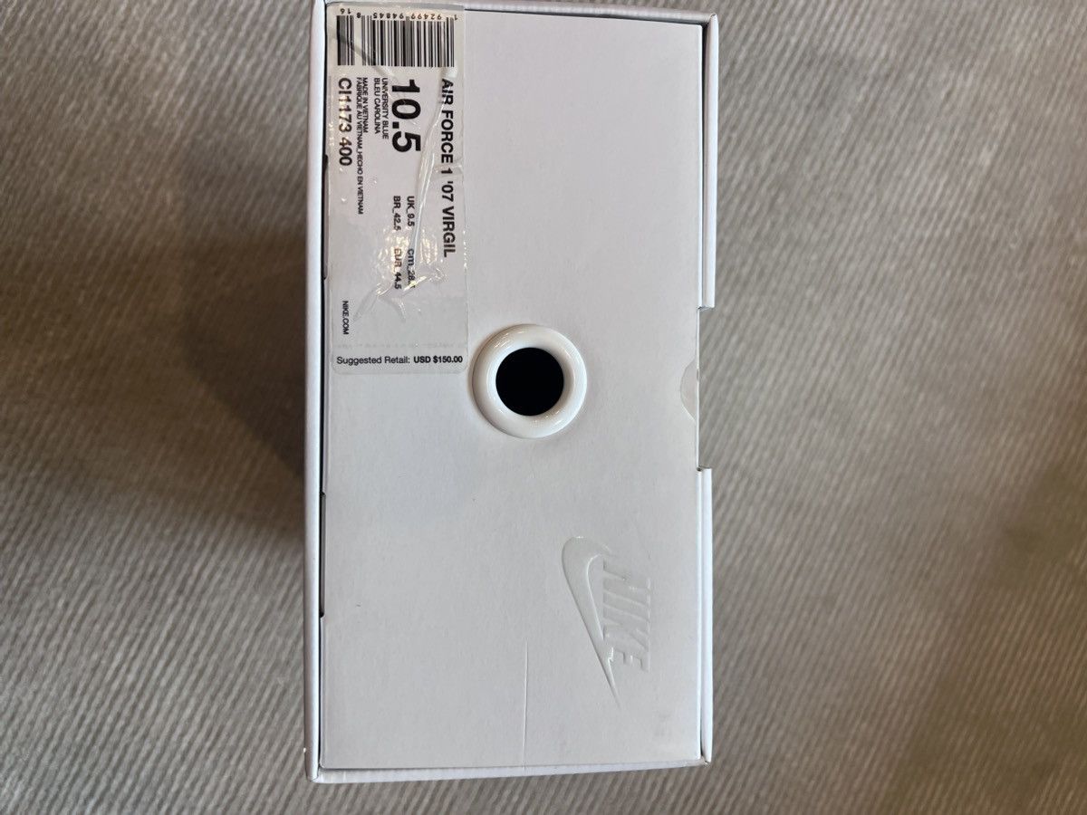 Nike × Off-White Off White x Nike Air Force 1 Low ‘07 MCA 10.5 Size US 10.5 / EU 43-44 - 10 Thumbnail