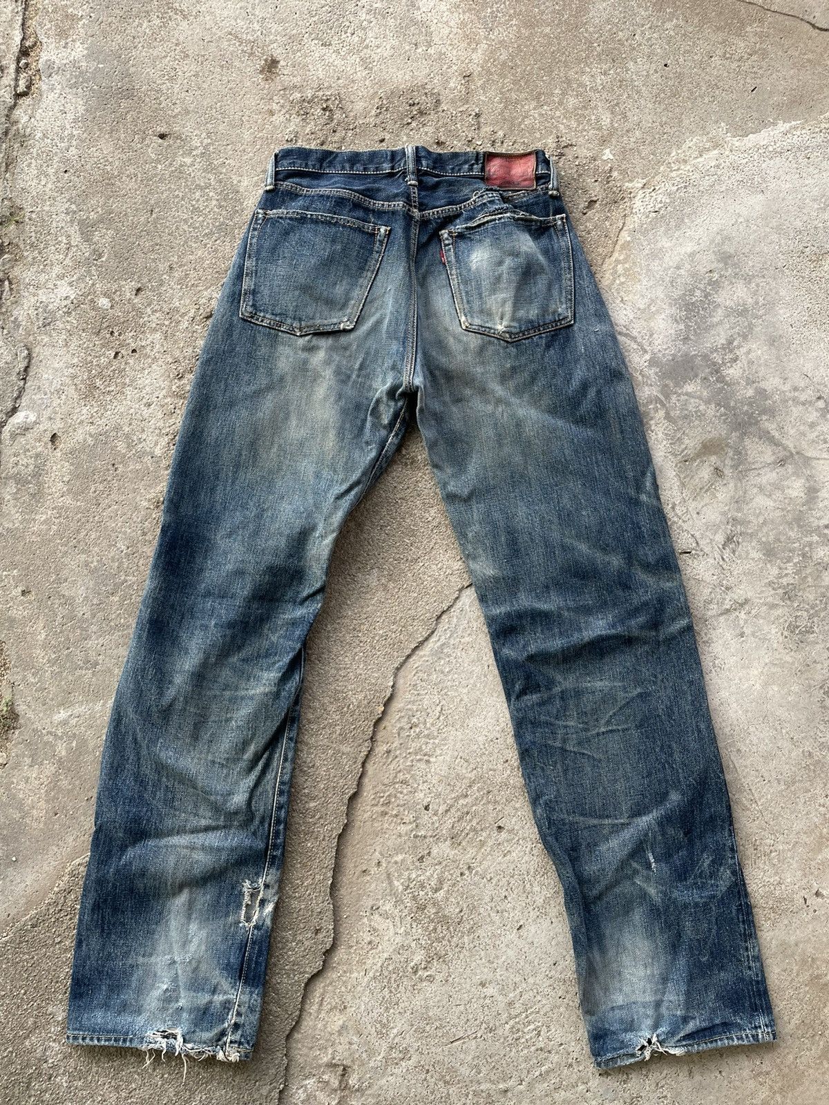 Japanese Brand Pherrows selvage WWII Jeans Size US 30 / EU 46 - 2 Thumbnail