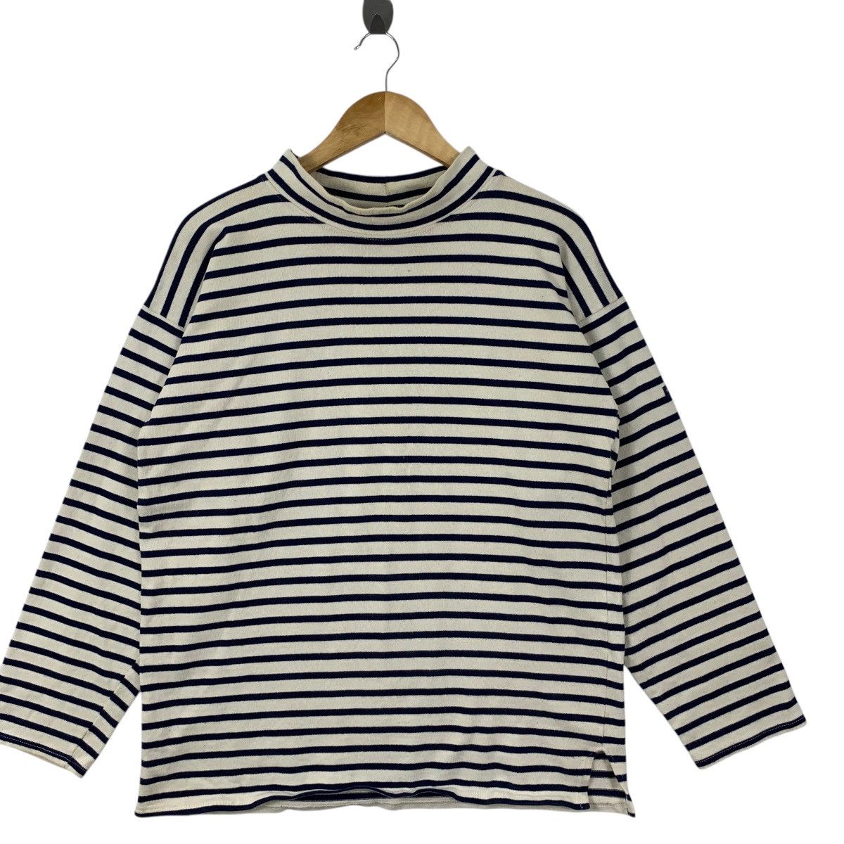 Saint James Vintage SAINT JAMES TRICOTS Made In France Striped Tee Shirt Size M / US 6-8 / IT 42-44 - 4 Thumbnail