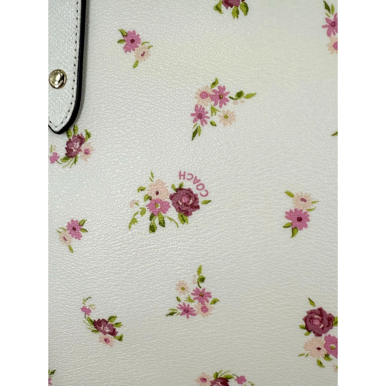 Coach Limited Ed. Coach City Tote Daisy Print Chalk Multi F29487 Size ONE SIZE - 12 Thumbnail