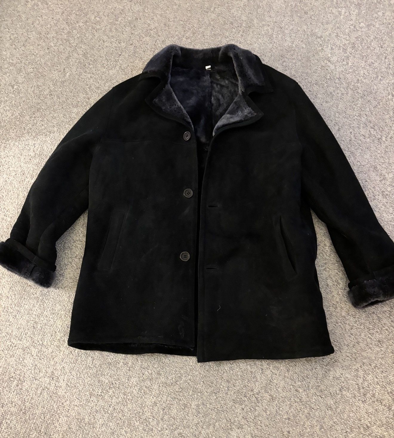 Other Aston Shearling Coat Black Size 46 cost $1500+ Size US XL / EU 56 / 4 - 1 Thumbnail