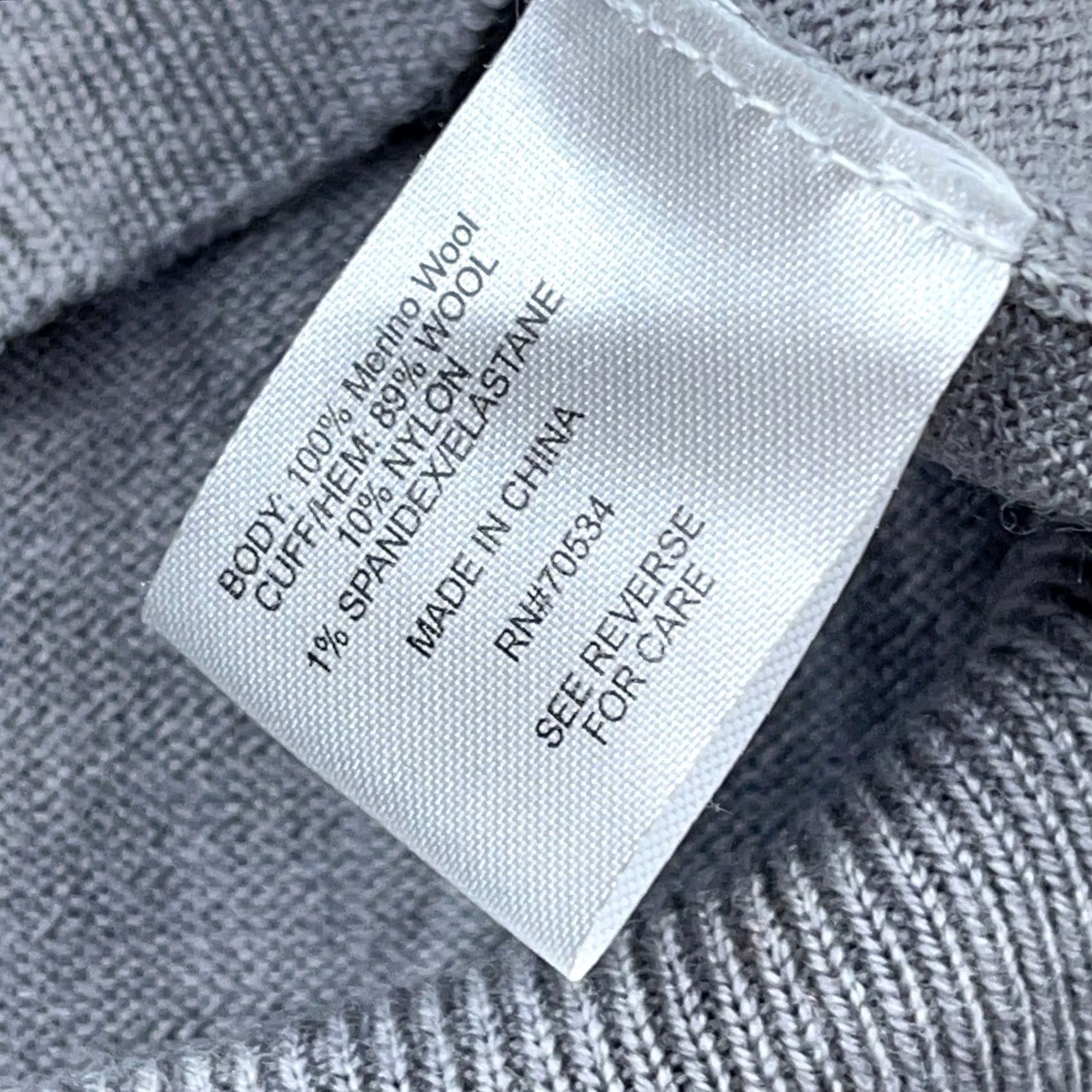 Orvis Orvis Sweater Pullover Merino Wool 1/4 Zip Quilted Lightweight Mock Neck Mens M Gray Full Zip? Size US M / EU 48-50 / 2 - 4 Thumbnail