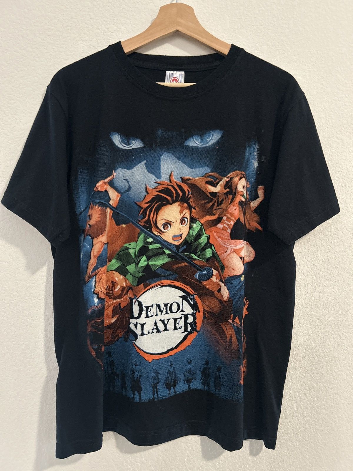 Vintage Mexican Vintage Bootleg Demon Slayer T Shirt Size US L / EU 52-54 / 3 - 1 Thumbnail
