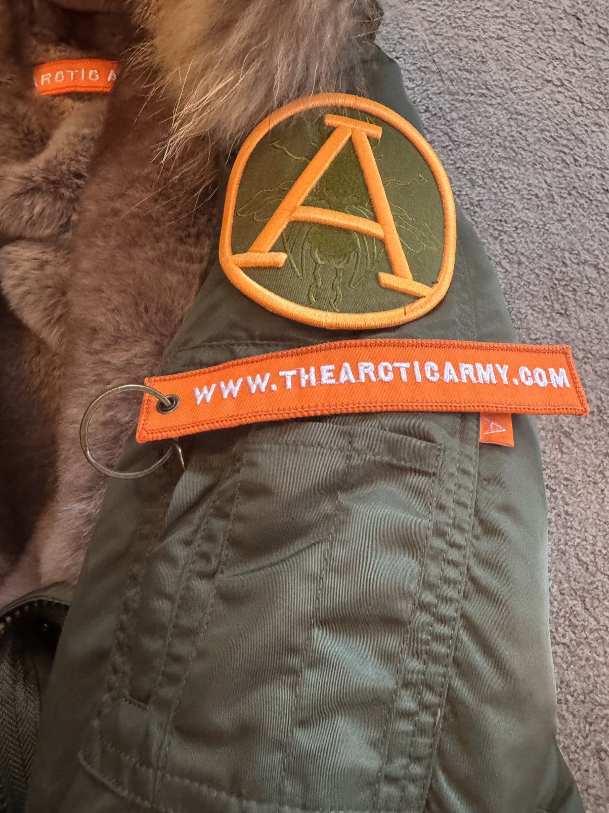 Other ARCTIC ARMY jacket STUDY sizes in photos by tape measure Size M / US 6-8 / IT 42-44 - 12 Thumbnail