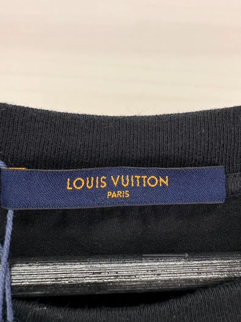 Louis Vuitton Louis Vuitton Yellow brick big logo short sleeve Size US S / EU 44-46 / 1 - 5 Thumbnail