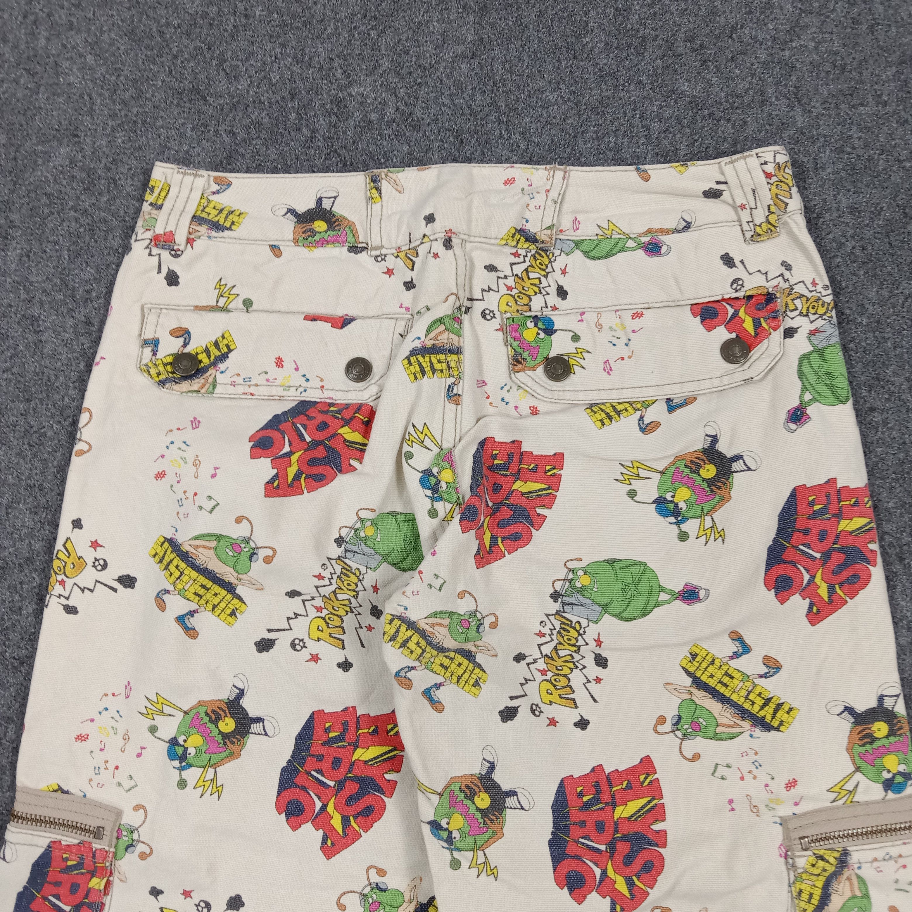 Hysteric Glamour Hysteric Glamour Japanese Brand Cartoon Cargo Pants E1A32 Size US 28 / EU 44 - 7 Thumbnail