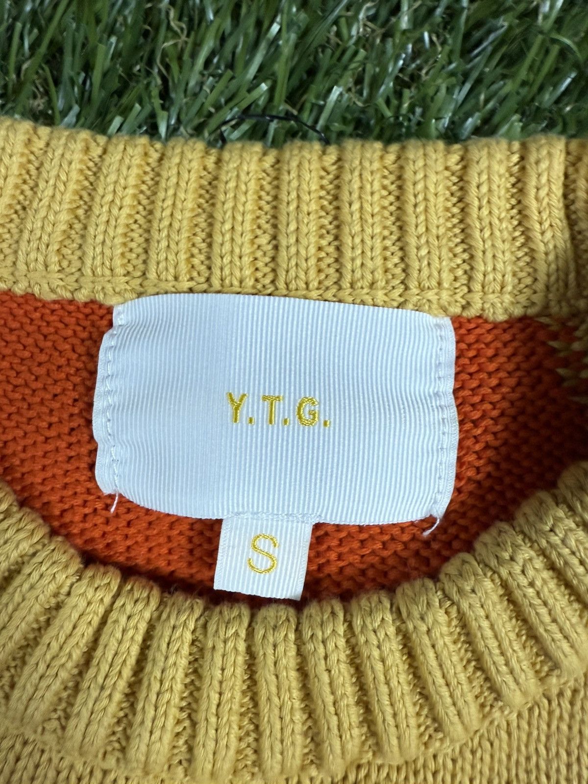 YITAI Y2k Yitai LA Fall Vibrant Abstract Colorful Knit Sweater Size US S / EU 44-46 / 1 - 2 Thumbnail