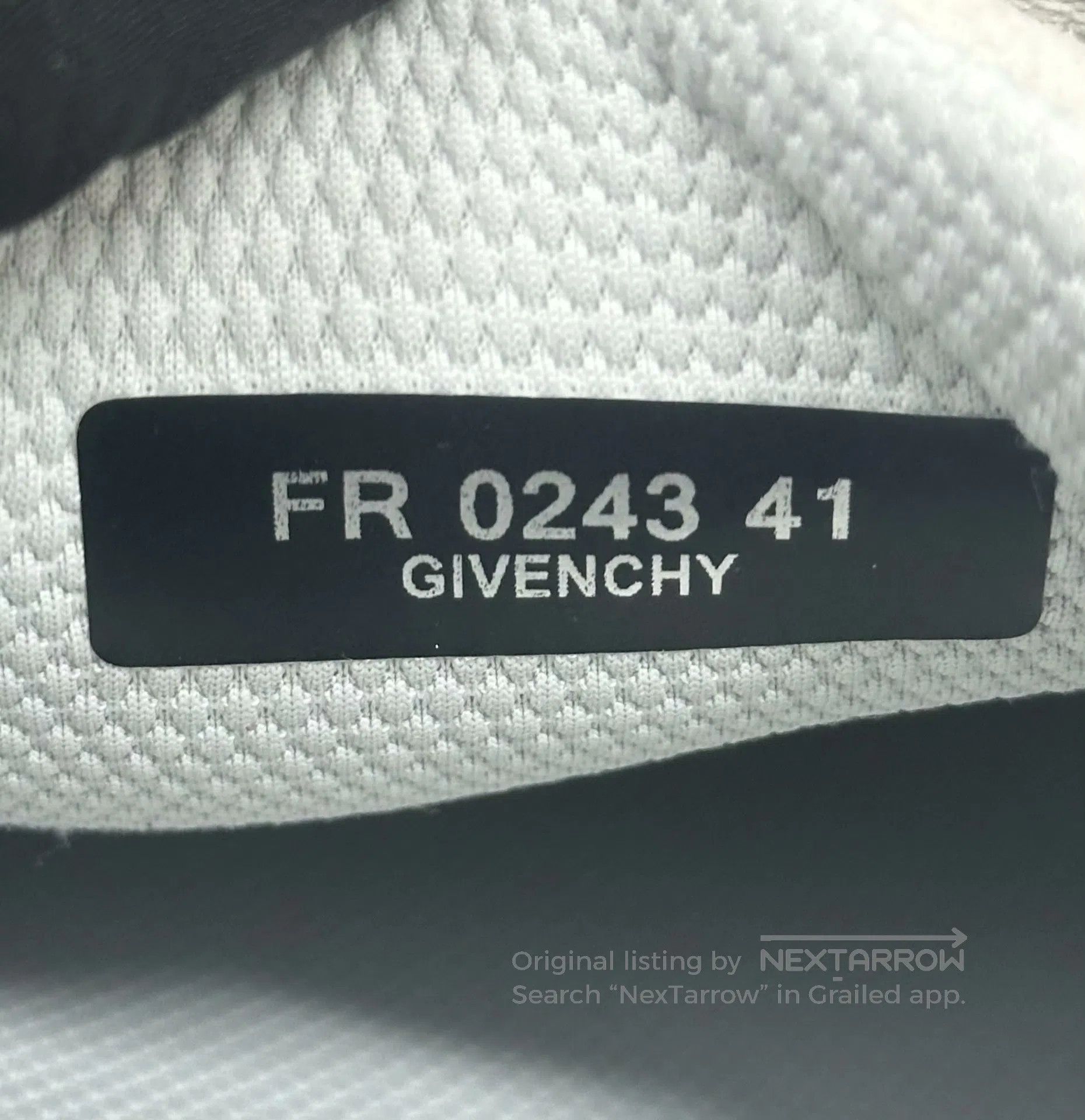 Givenchy Givenchy Grey Distressed Athletic Shoes| Size US 8 / EU 41 - 6 Thumbnail