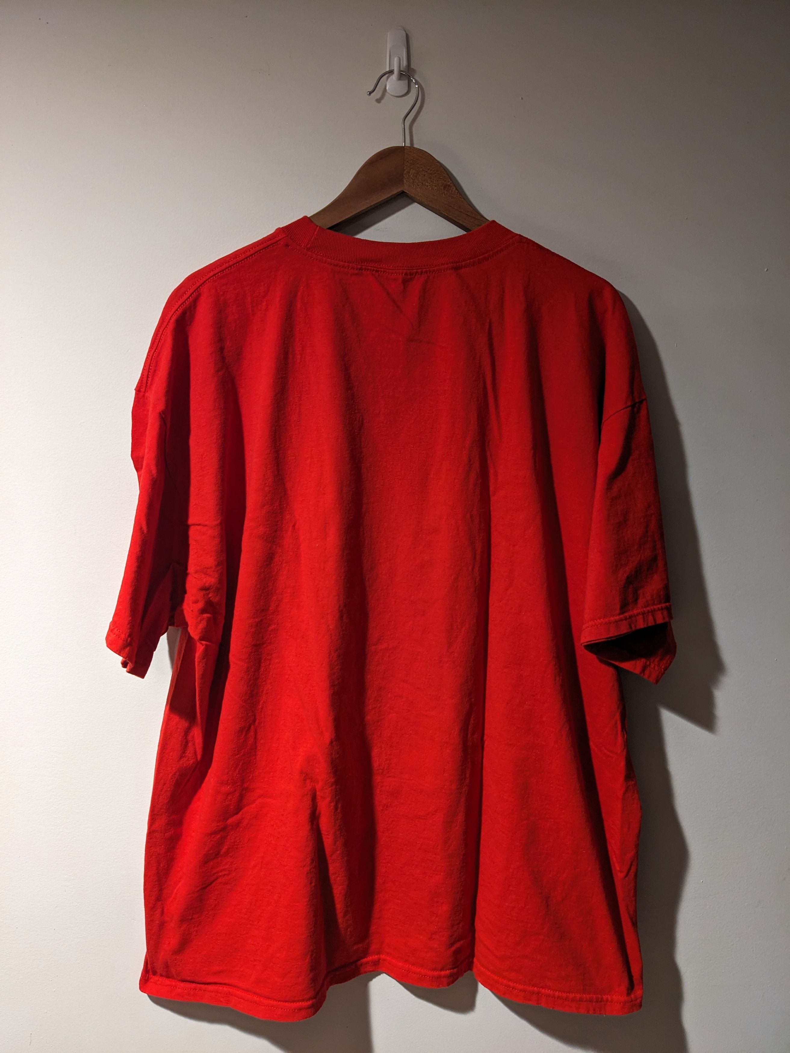 Affliction × Vintage Vintage Y2K Miami Ink Skull Affliction Red XX-Large T-Shirt Size US XXL / EU 58 / 5 - 6 Thumbnail
