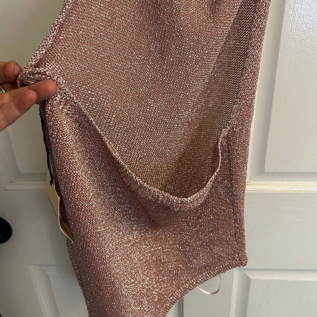 superdown Women's Superdown Bodysuit XXS Pink Silver Size XXS / US 00 / IT 34 - 11 Thumbnail