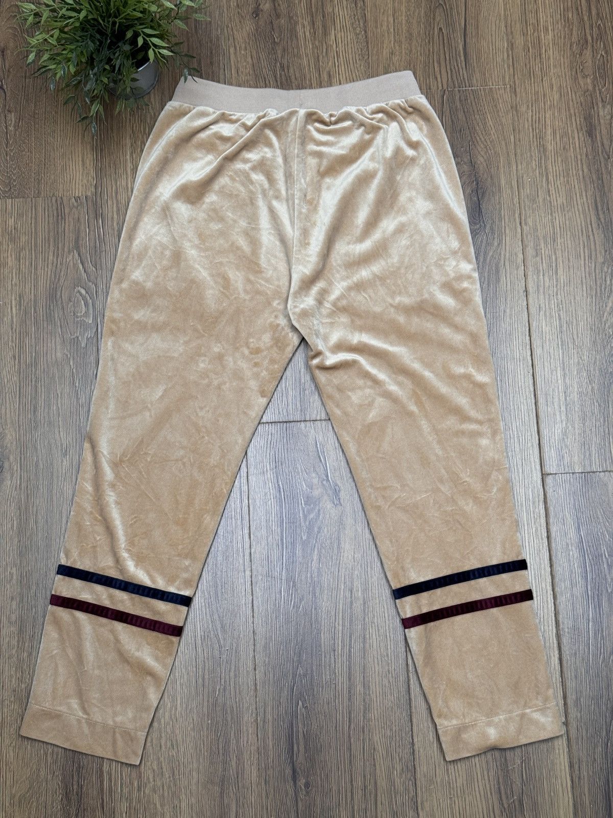 Sergio Tacchini Sergio Tacchini Velour Track Pants Size 36" / US 14 / IT 50 - 2 Thumbnail