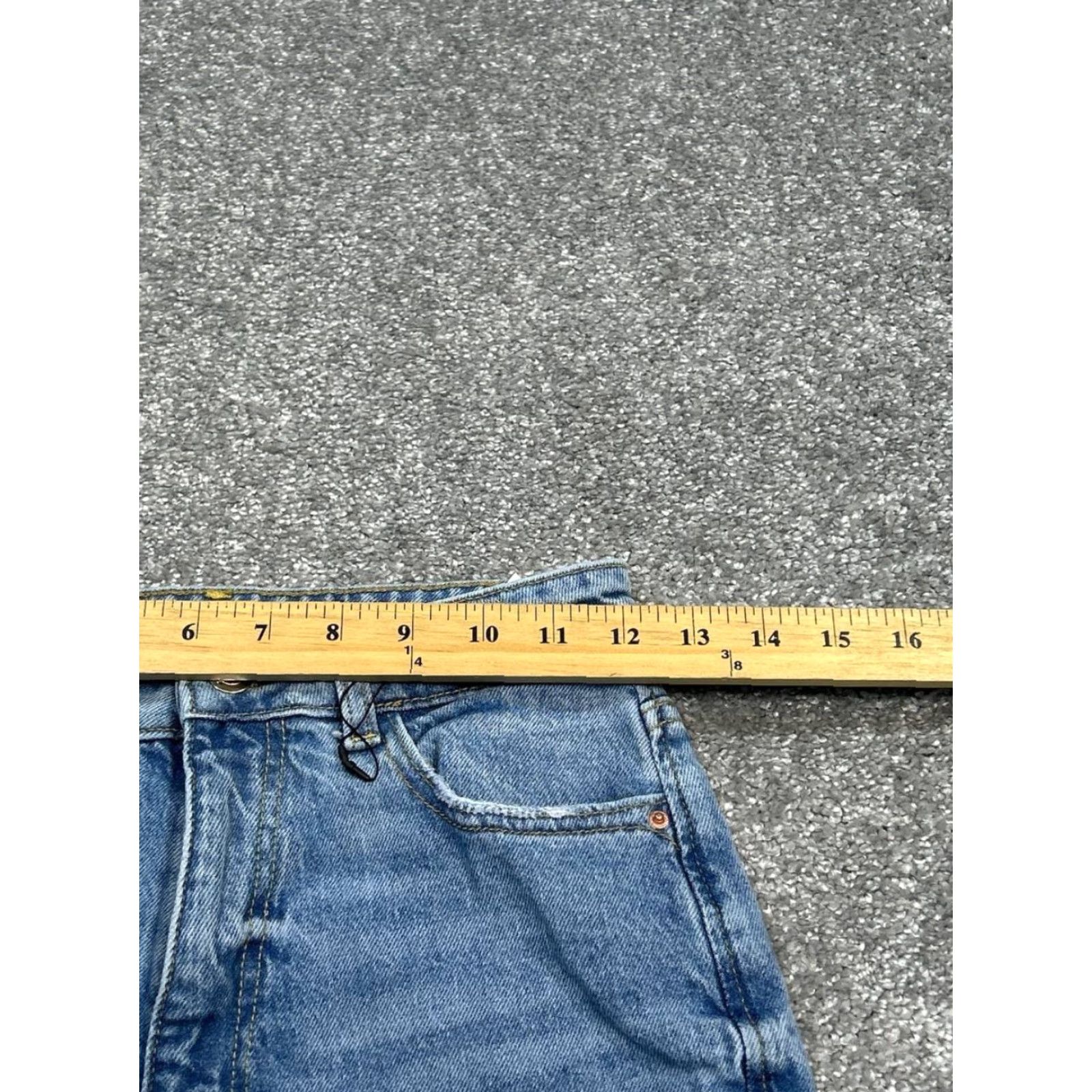 Zara Zara Jeans Womens 2 Light Wash Denim Taper Leg High Rise Zipper Jeans Blue Womens Size 26" / US 2 / IT 38 - 7 Thumbnail