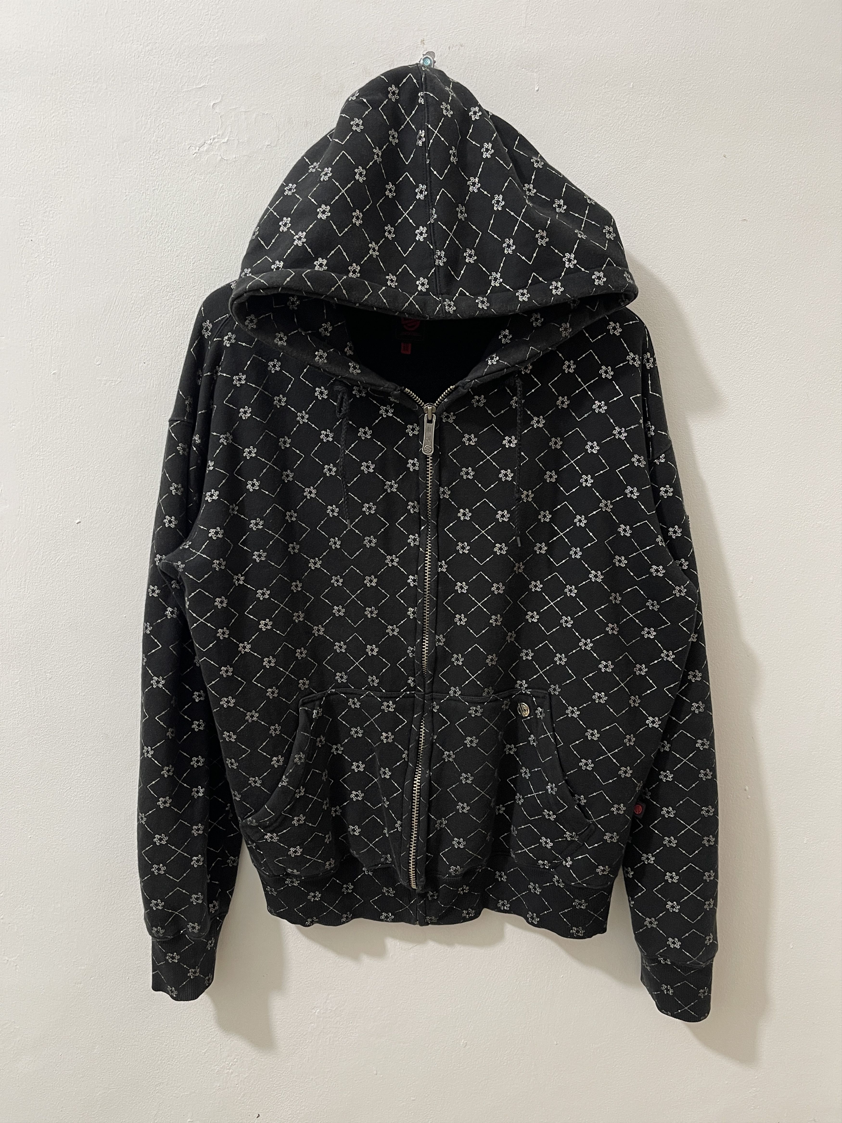 Santa Cruz Skateboards 2000s Santa Cruz Archive Y2k Hiphop AOP Hoodie Size US L / EU 52-54 / 3 - 1 Thumbnail