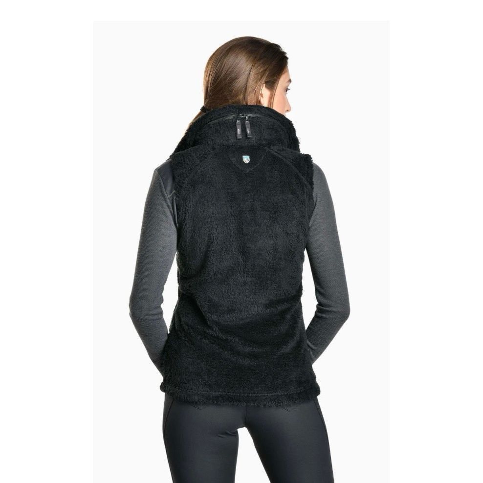 Kuhl KÜHL Flight Vest, Black Fleece With Stowaway Hood Sz M Size M / US 6-8 / IT 42-44 - 2 Thumbnail