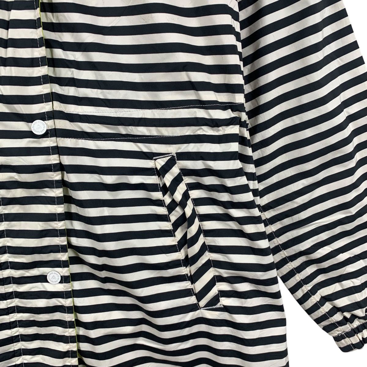 Le Coq Sportif Vintage LE COQ SPORTIF Golf Collection Striped Parka Trench Size L / US 10 / IT 46 - 4 Thumbnail