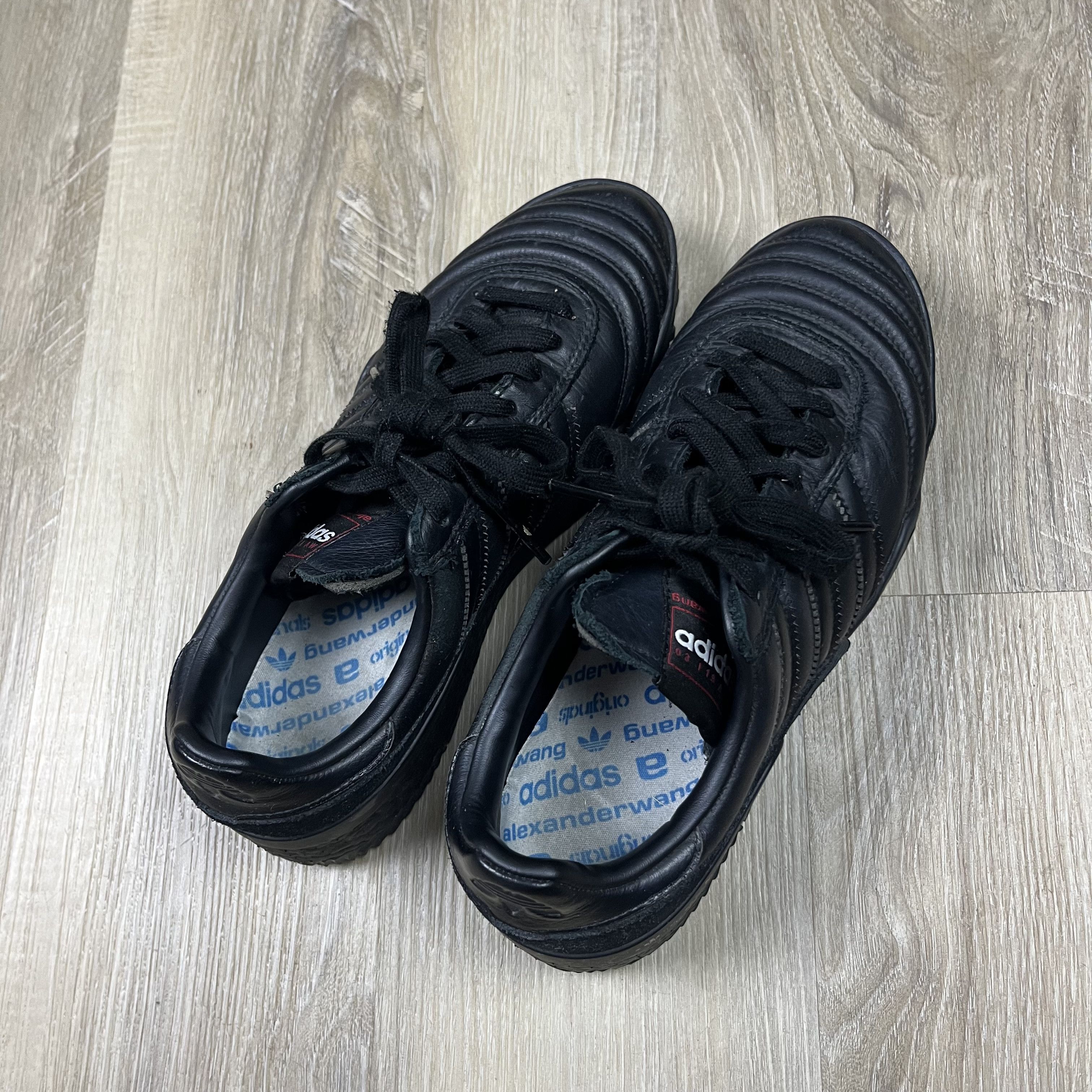 Adidas × Alexander Wang Adidas Alexander Wang BBall Soccer Triple Black Size US 6 / EU 39 - 4 Thumbnail