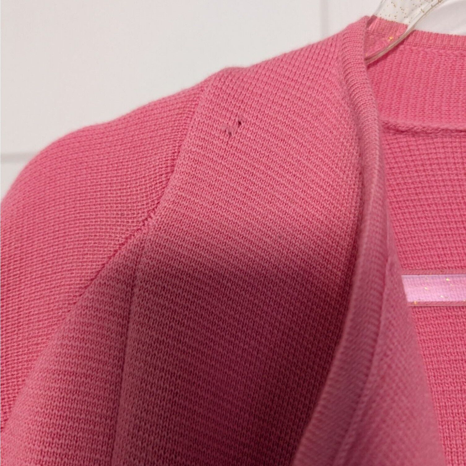 Talbots Talbots Merino Wool Sweater Blazer Womens Size Medium Pink Size M / US 6-8 / IT 42-44 - 3 Thumbnail