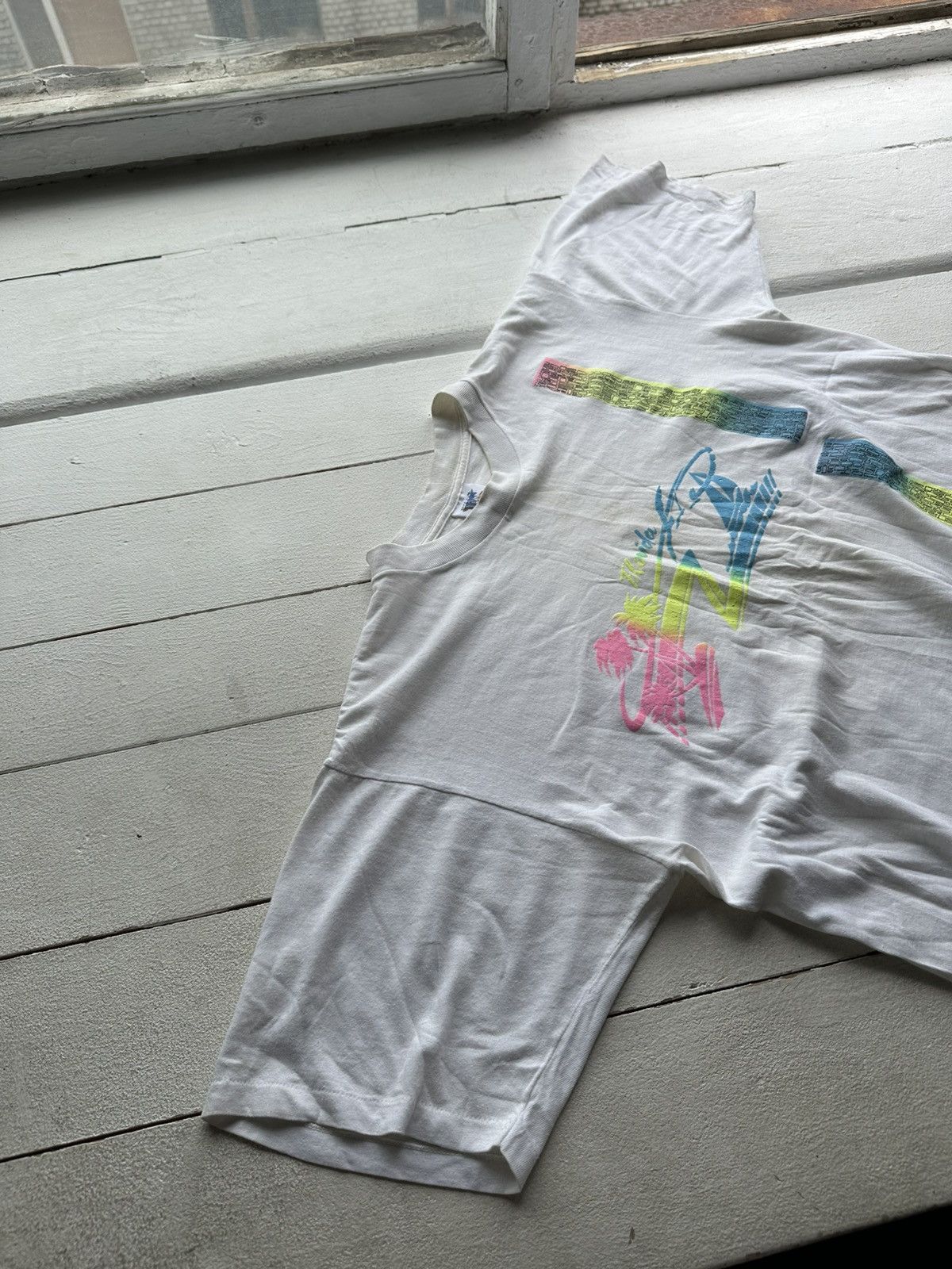 Other GRAIL🚨 FLORIDA SUNFADED RARE BIG LOGO TEE Y2K SK8 v Size US XL / EU 56 / 4 - 2 Thumbnail