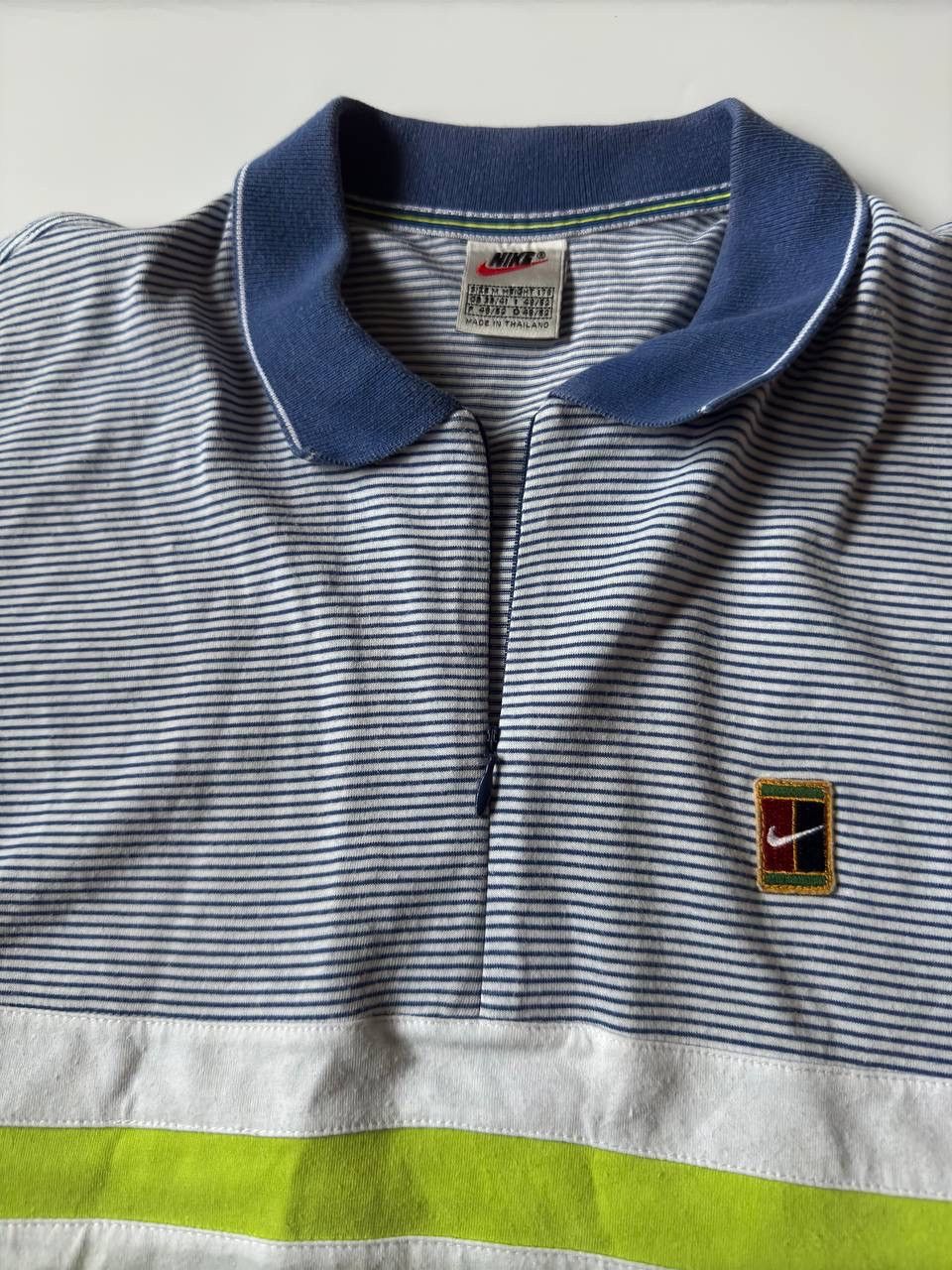 Nike Vintage Nike Challenge Court polo 90’s striped size M Size US M / EU 48-50 / 2 - 6 Thumbnail