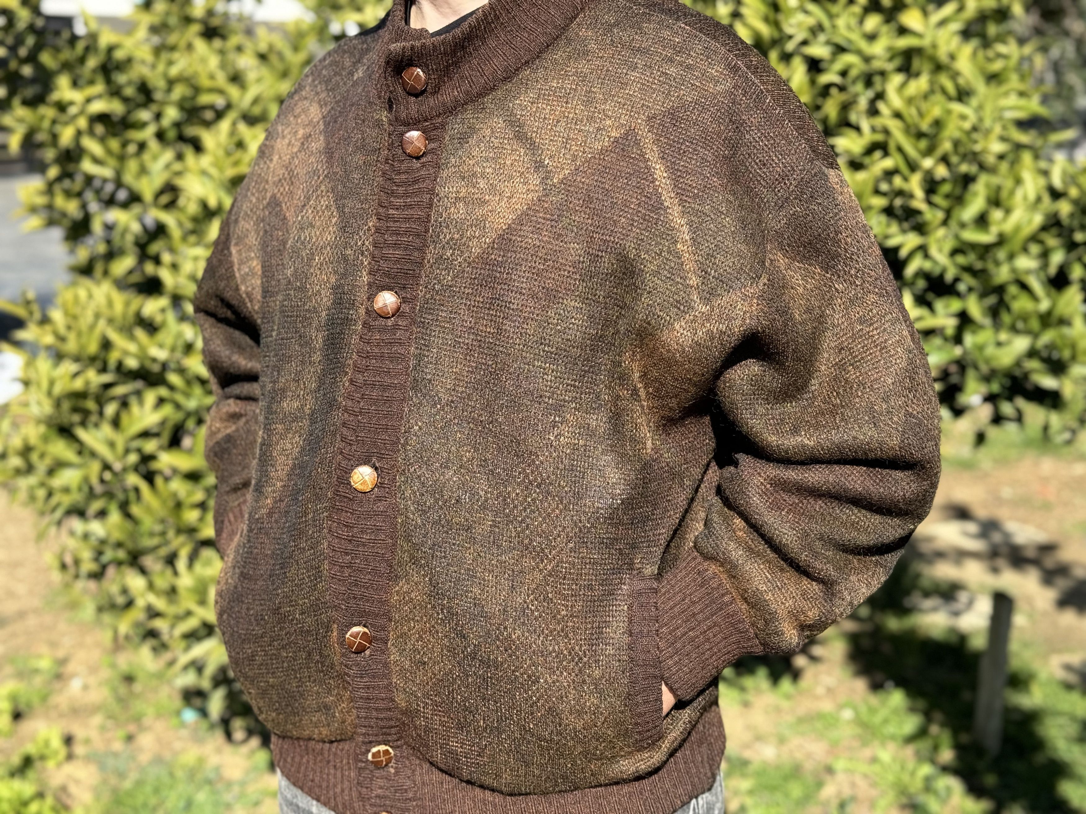 Ermenegildo Zegna 1996 Ermenegildo Zegna Mohair Bomber Retro Archive Size 52 L Size US L / EU 52-54 / 3 - 15 Thumbnail