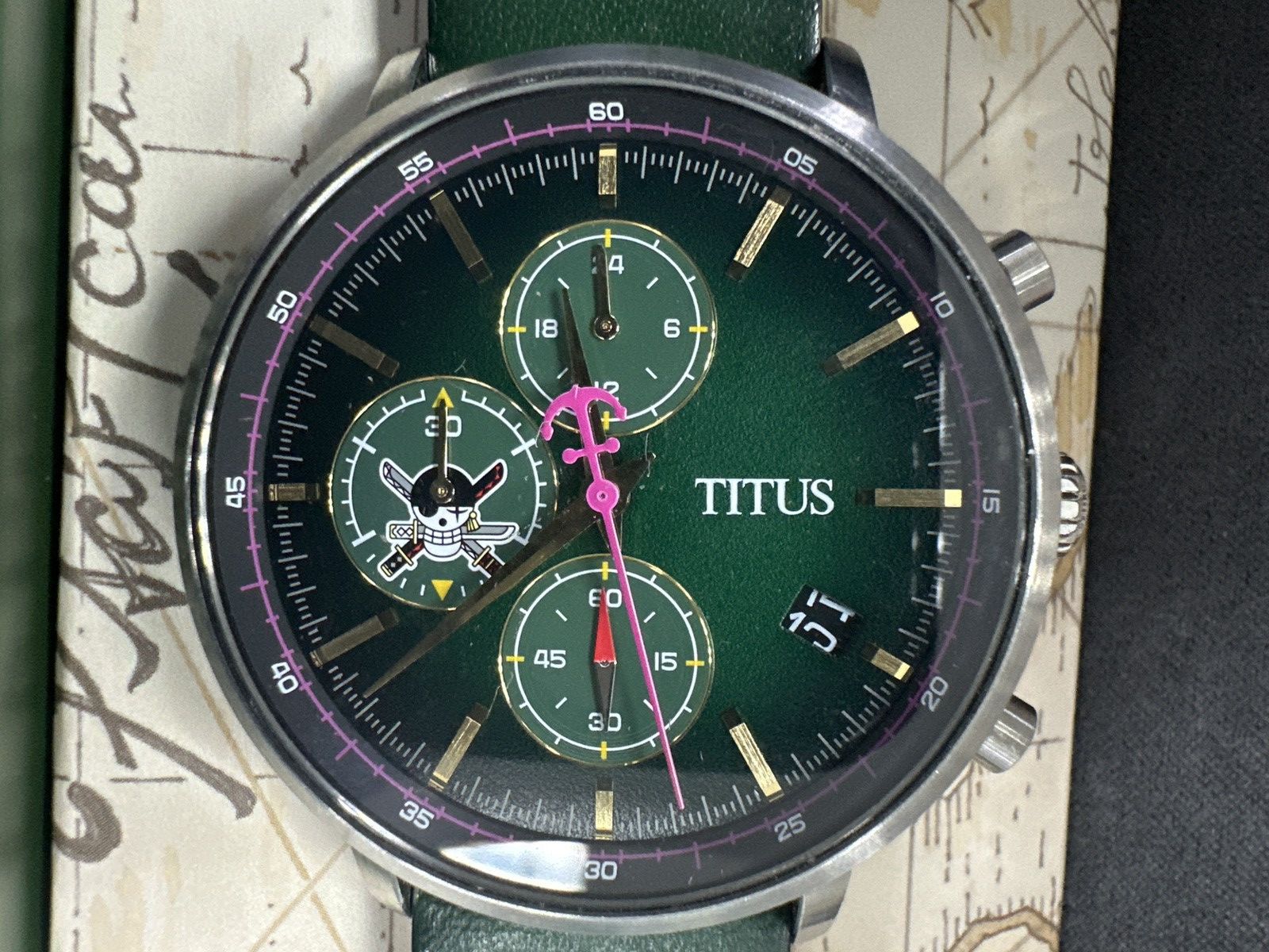 Japanese Brand × Other Solvil et Titus One Piece Zoro Watch Chronograph Size ONE SIZE - 9 Thumbnail