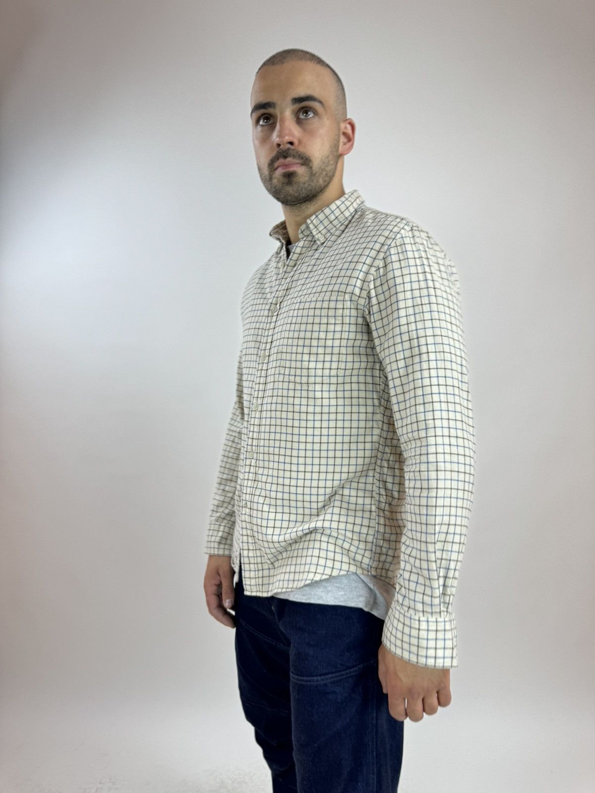 Japanese Brand × Uniqlo Uniqlo Shirt plaid Flannel Button Up Long Sleeve size Small Size US S / EU 44-46 / 1 - 6 Thumbnail