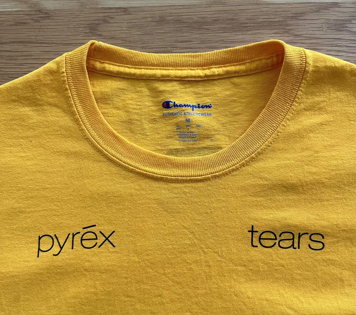 DENIM TEARS × Pyrex Vision Pyrex Tears 45 Tee Size US M / EU 48-50 / 2 - 2 Thumbnail