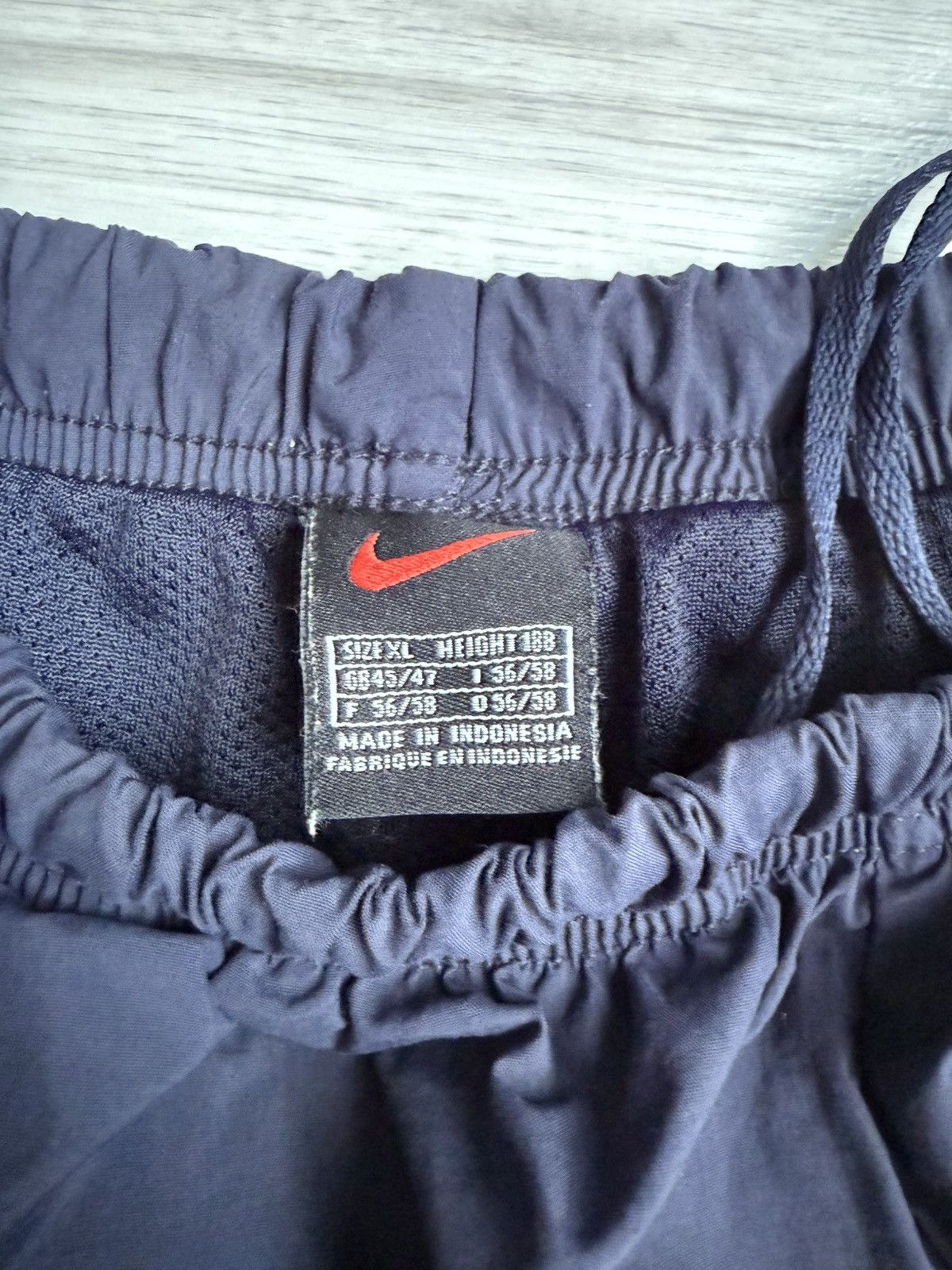 Nike × Vintage Vintage Nike Baggy track pants logo swoosh Size US 36 / EU 52 - 4 Thumbnail