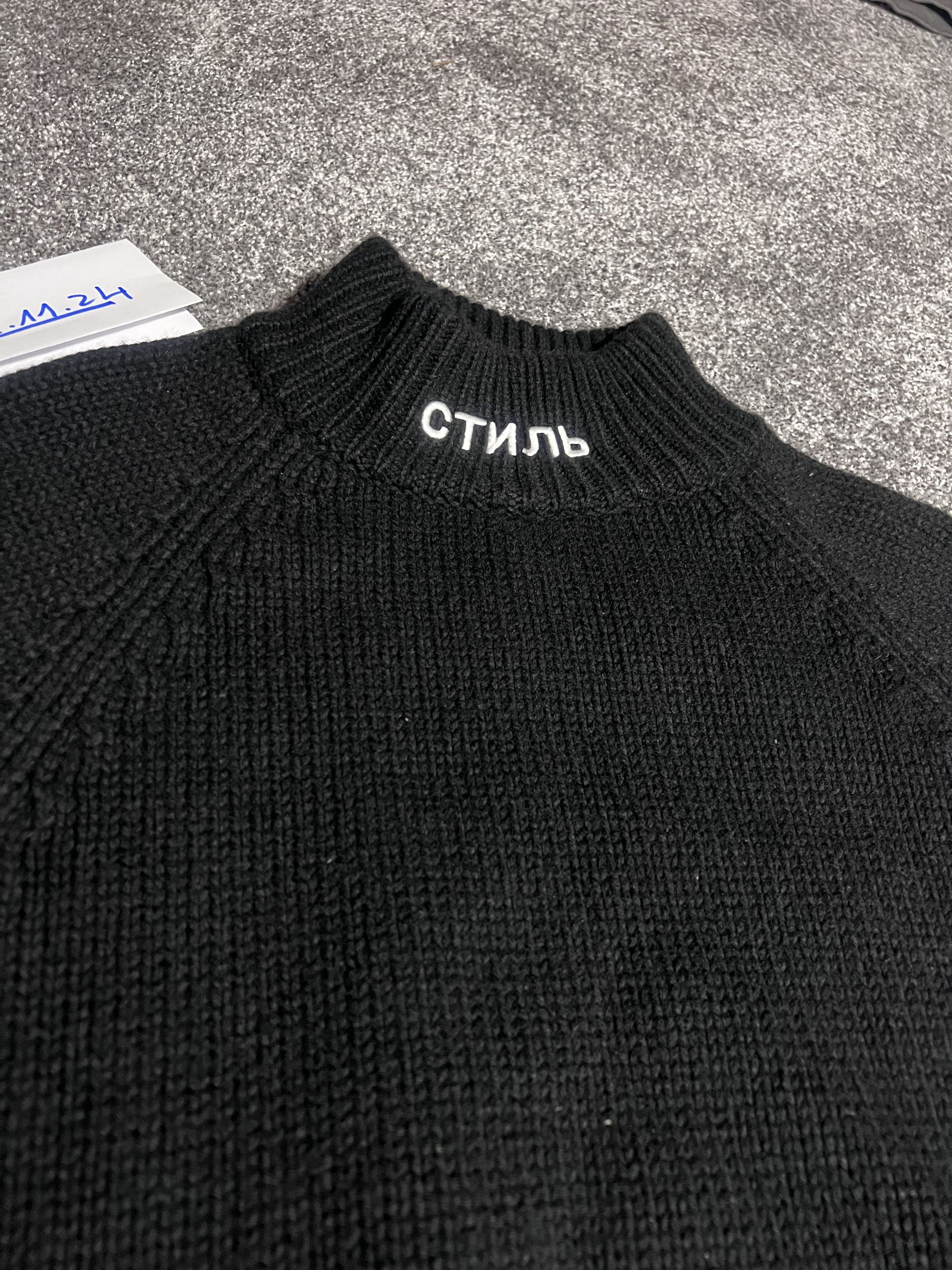 Heron Preston Heron Preston heavy knit turtl Size US S / EU 44-46 / 1 - 3 Thumbnail